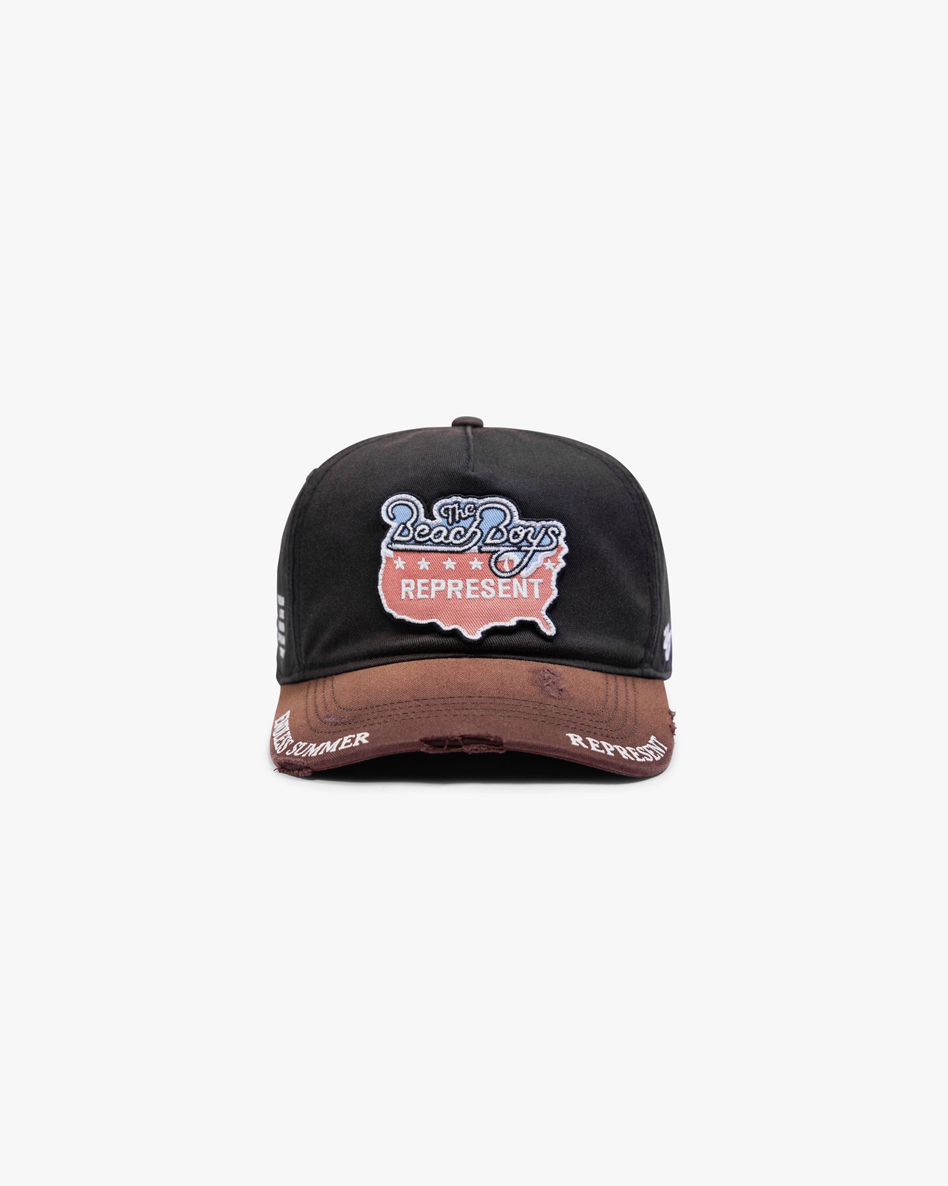 Exclusives Represent x Beach Boys Endless Summer x 47 Cap - Washed Black