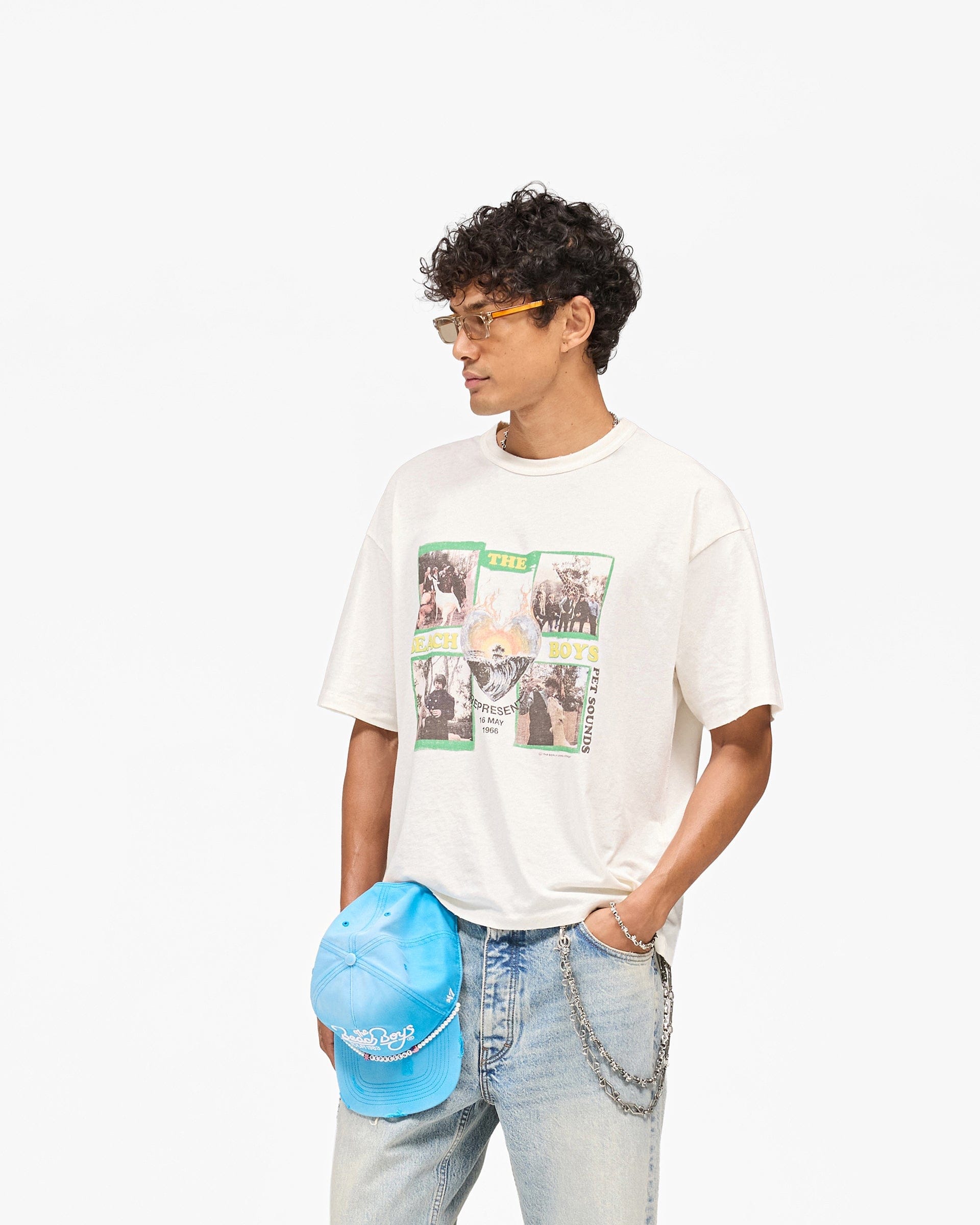 Exclusives Represent x Beach Boys Pet Sounds T-Shirt - Flat White