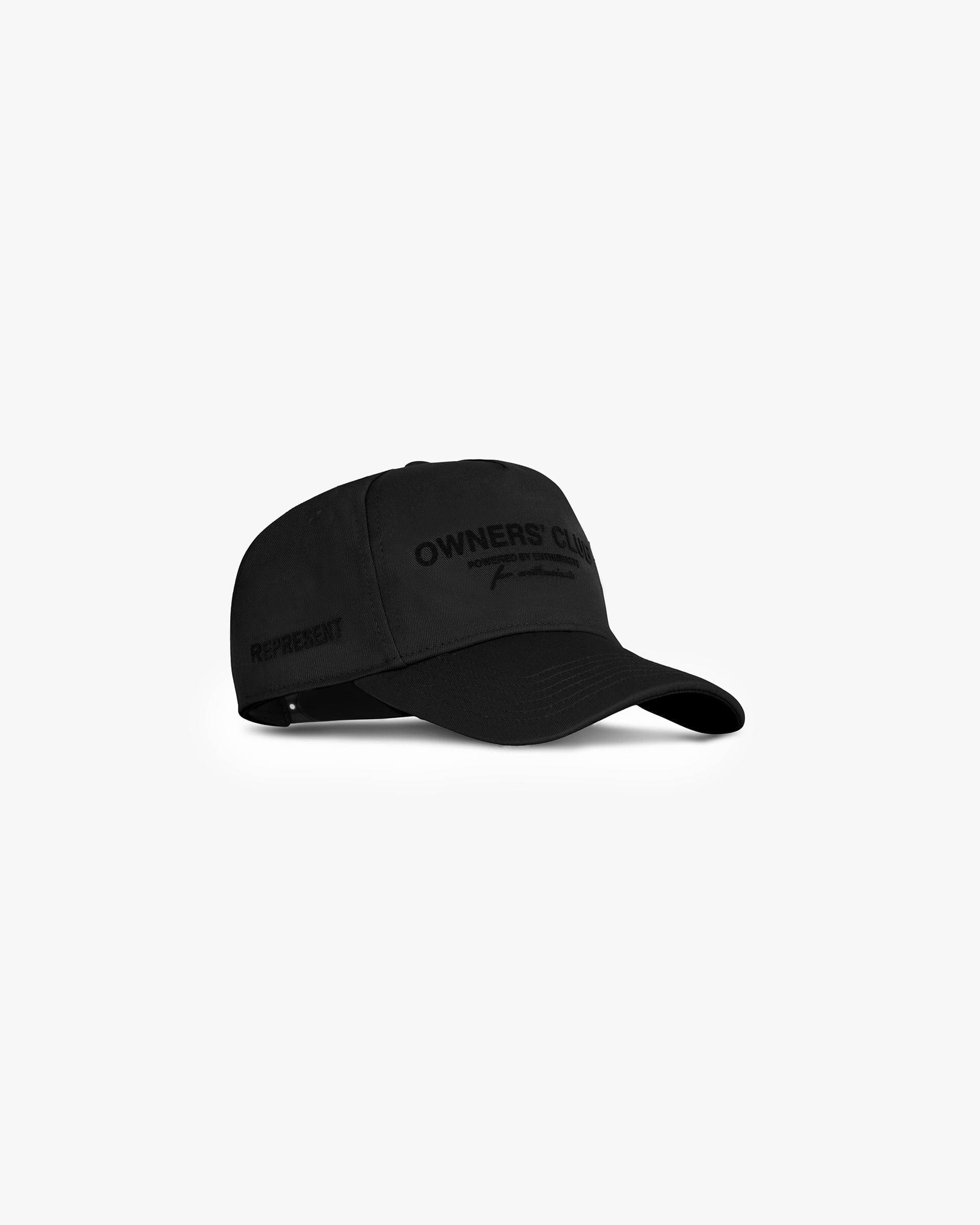 Owners Club Represent Owners Club Flocking Cap - Black