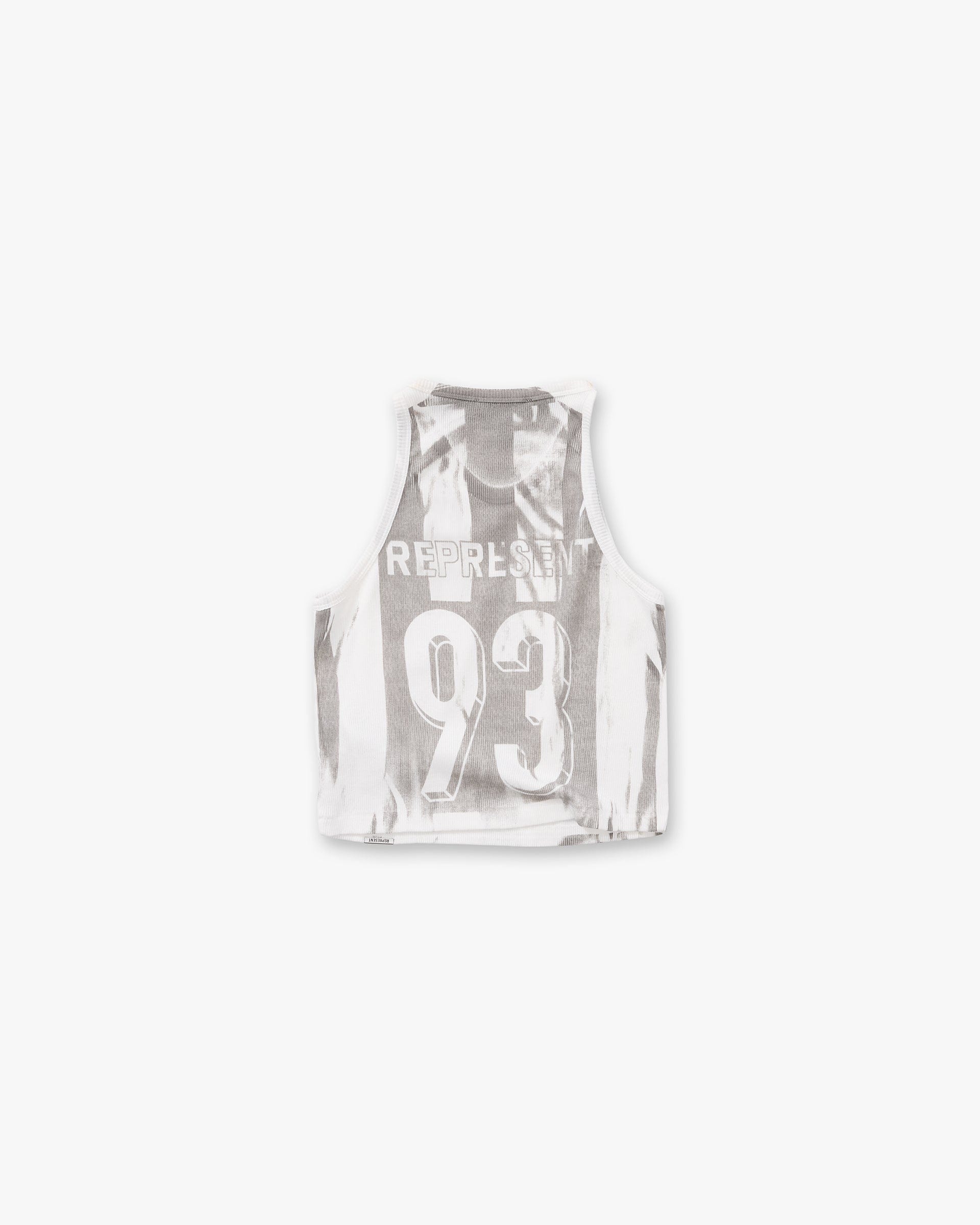 Exclusives Printed Vest - Flat White