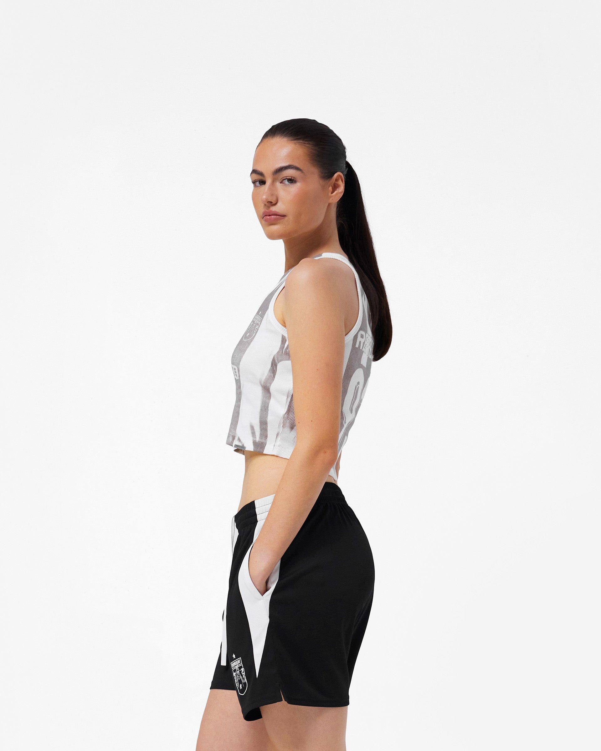 Exclusives Printed Vest - Flat White