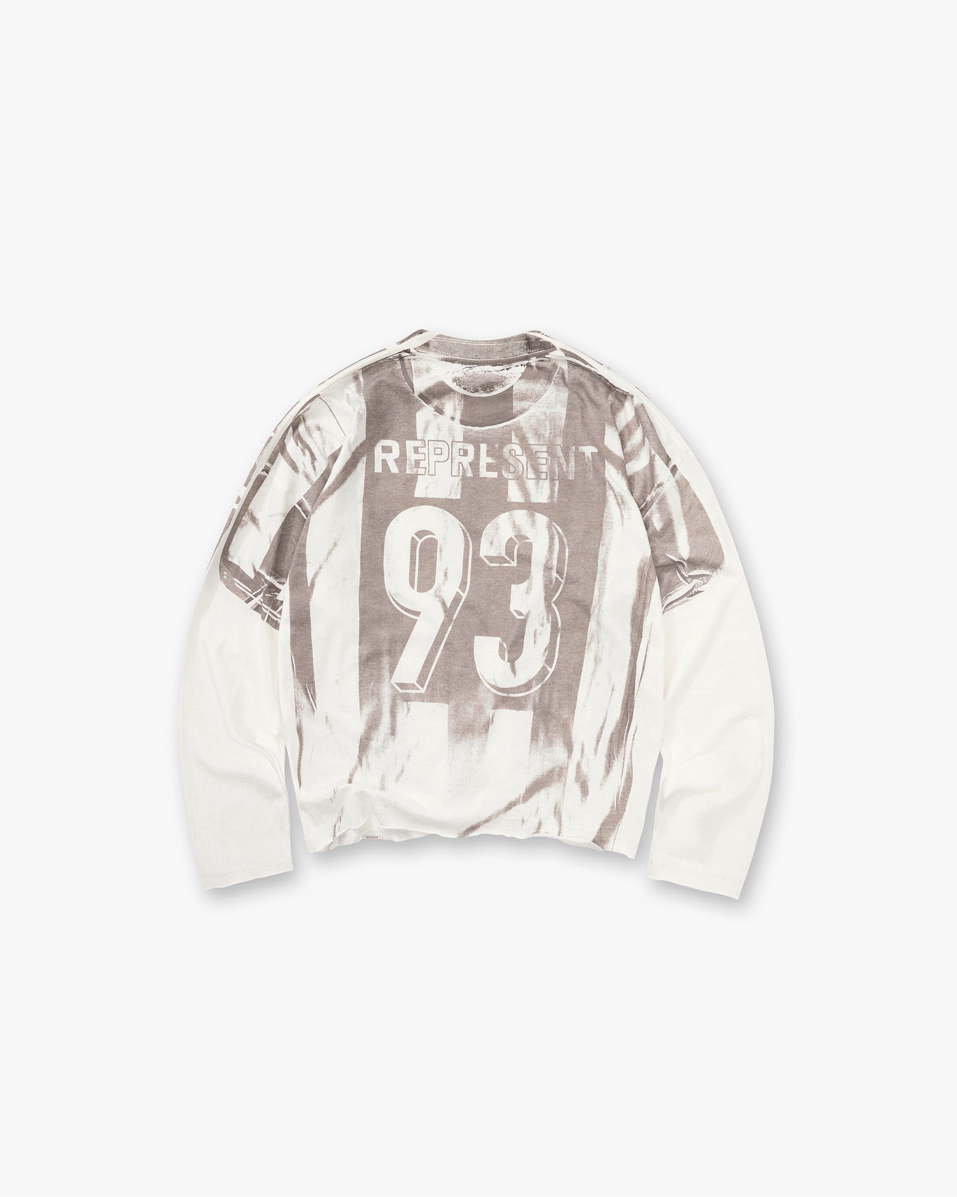 Exclusives Printed Long Sleeve T-Shirt - Flat White