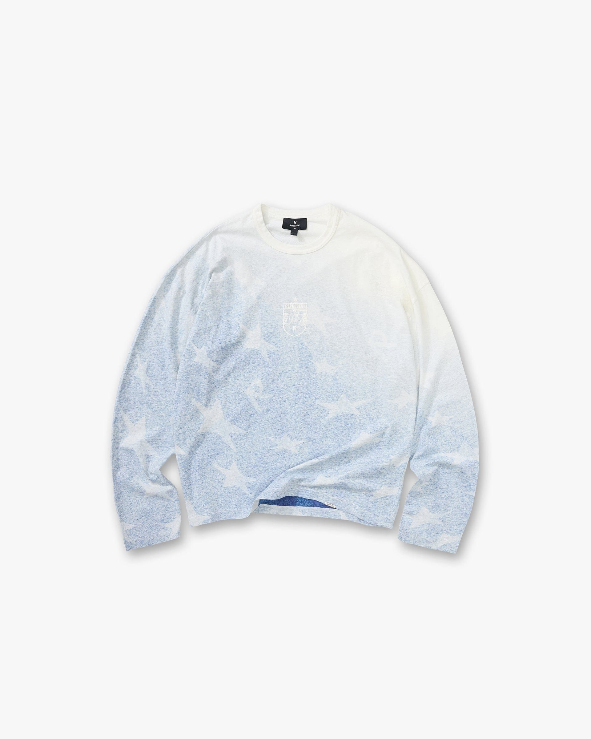 Exclusives USA Long Sleeve T-Shirt - Washed Blue