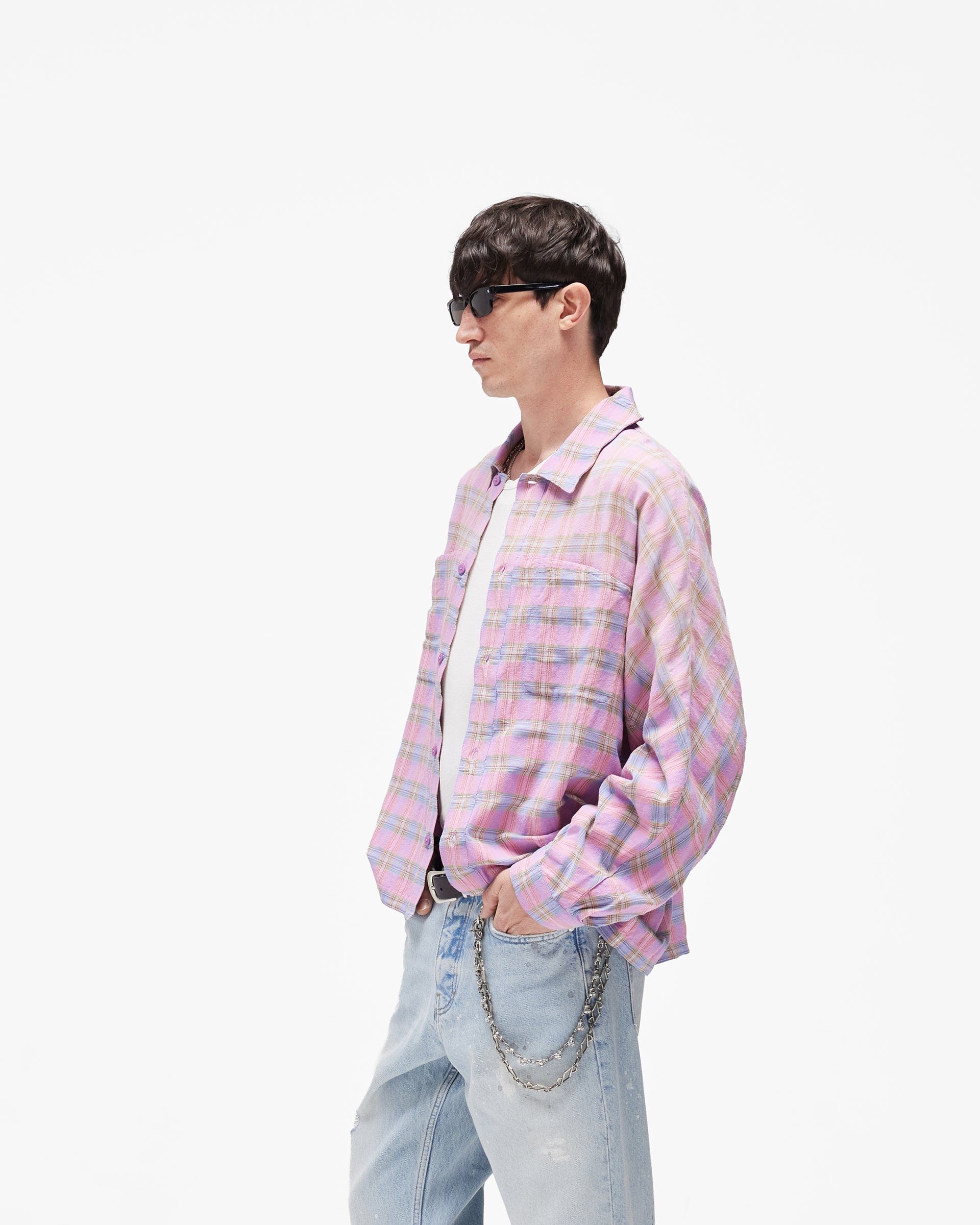 SC26 Santa Monica Flannel Shirt - Blush