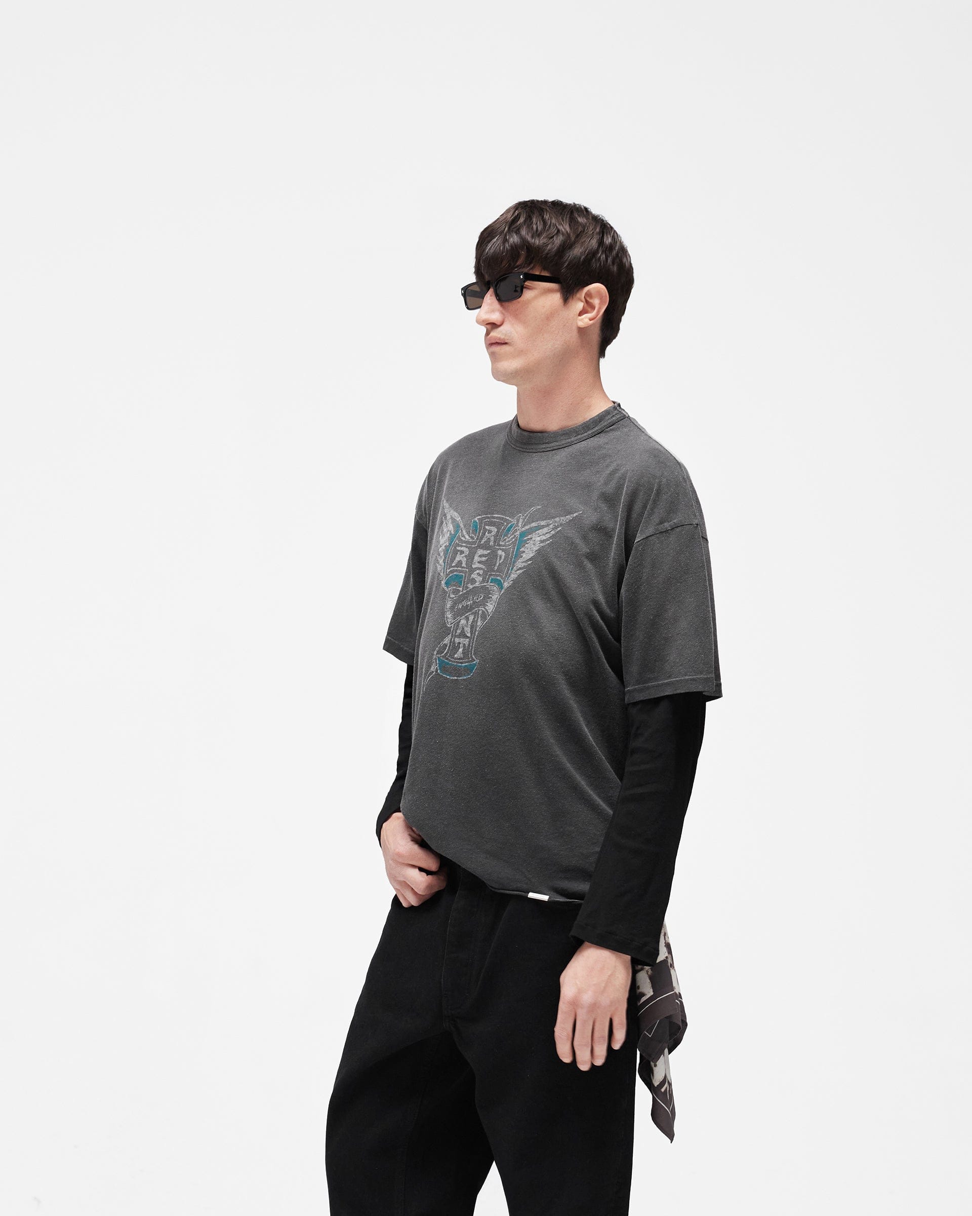 SC26 Westside T-Shirt - Stained Black