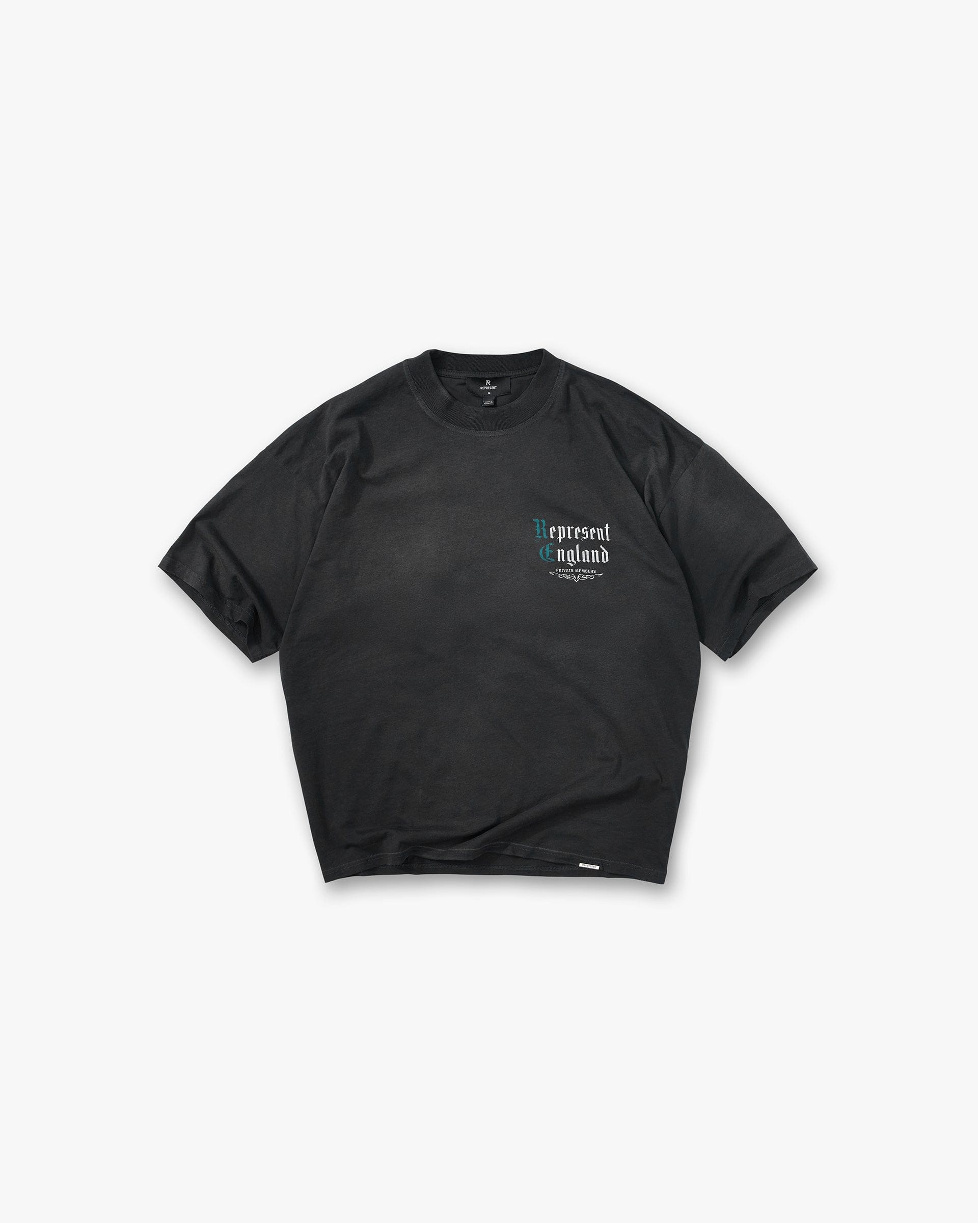SC26 Private Members T-Shirt - Stained Black