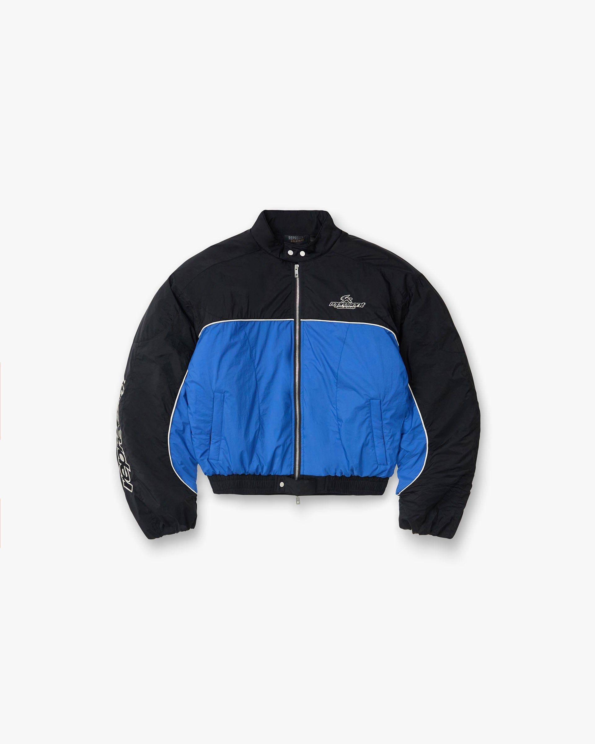 Exclusives Represent X Belstaff Nylon Racing Jacket - Jet Black