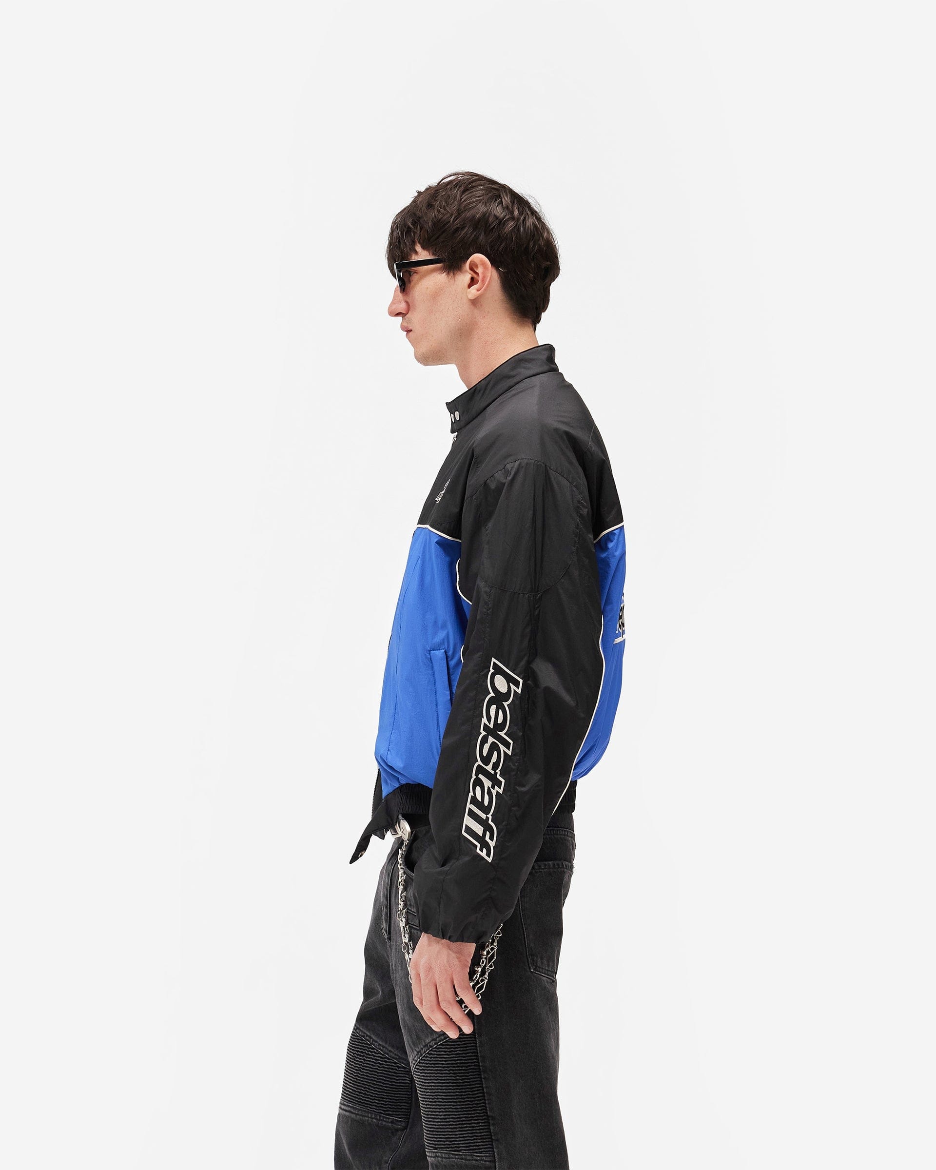 Exclusives Represent X Belstaff Nylon Racing Jacket - Jet Black