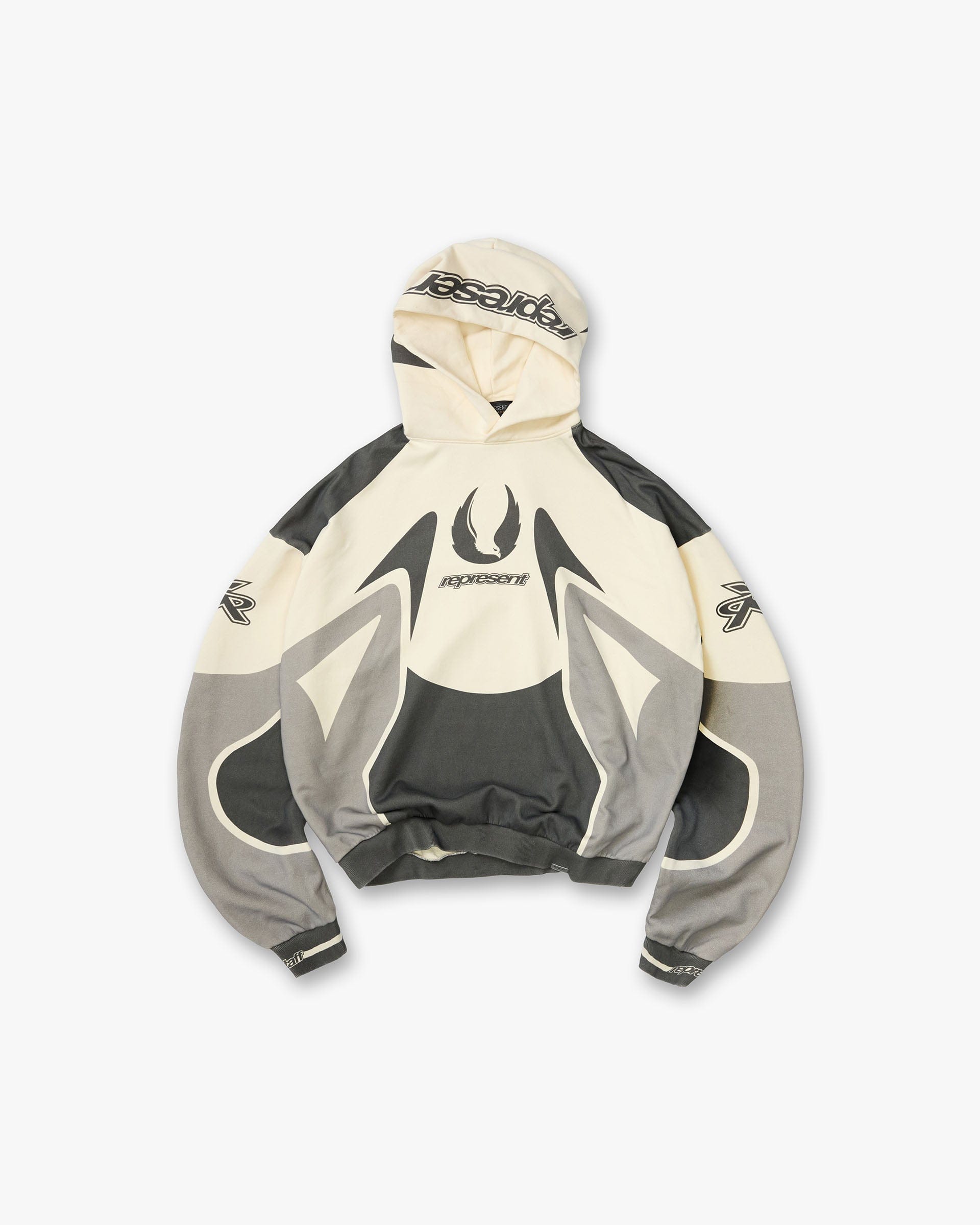 Exclusives Represent X Belstaff Racing Hoodie - Dark Grey
