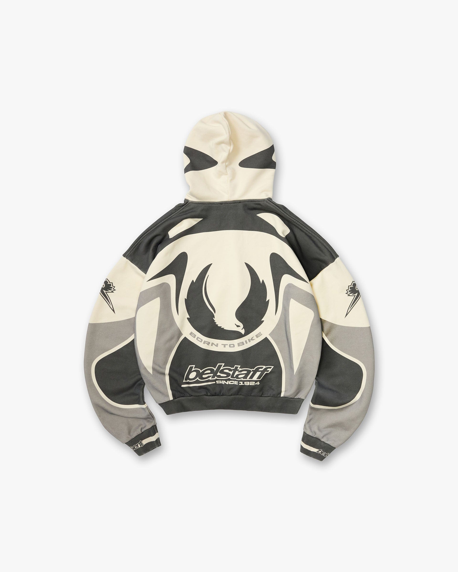 Exclusives Represent X Belstaff Racing Hoodie - Dark Grey