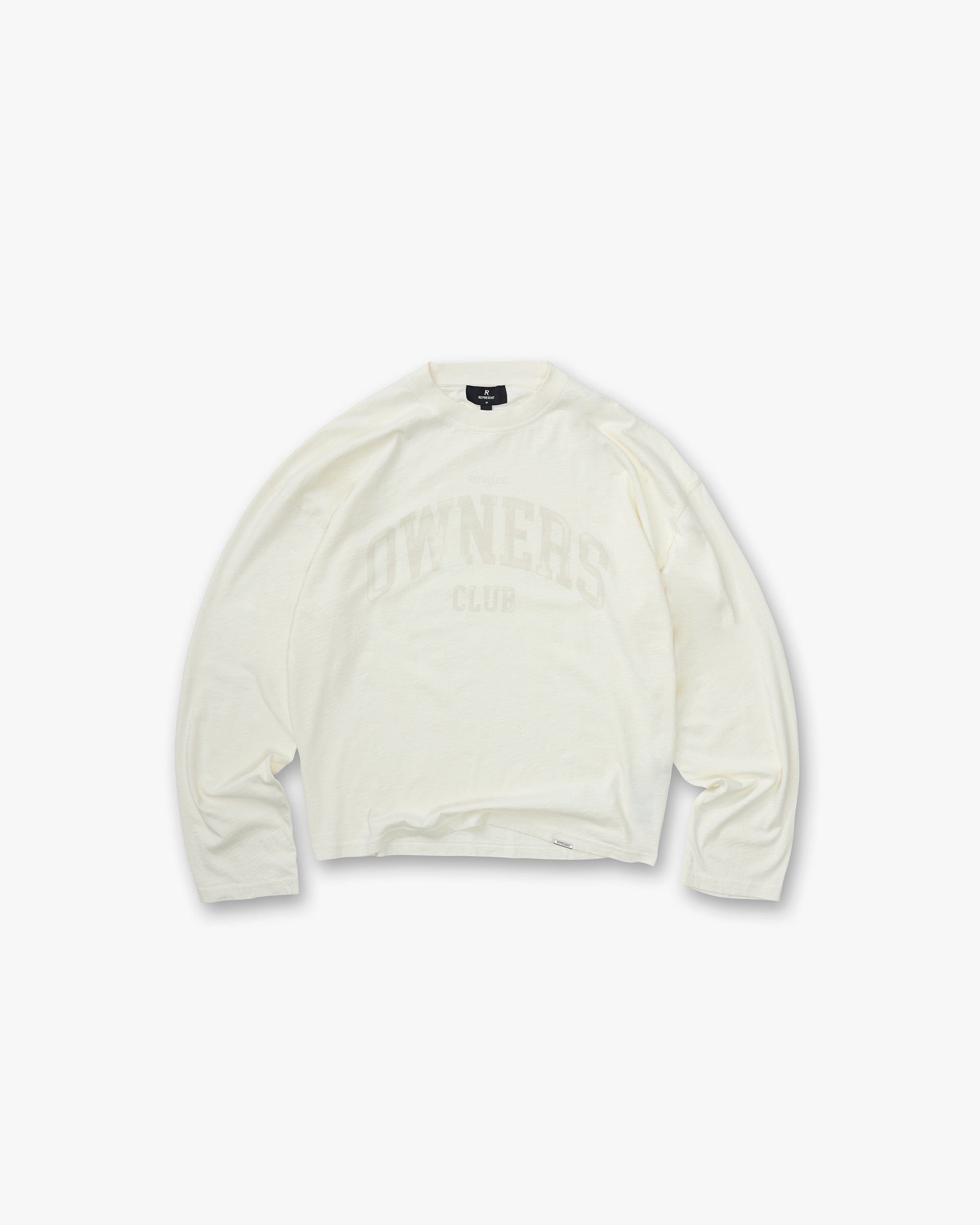 Owners Club Represent Owners Club Long Sleeve T-Shirt - Chalk
