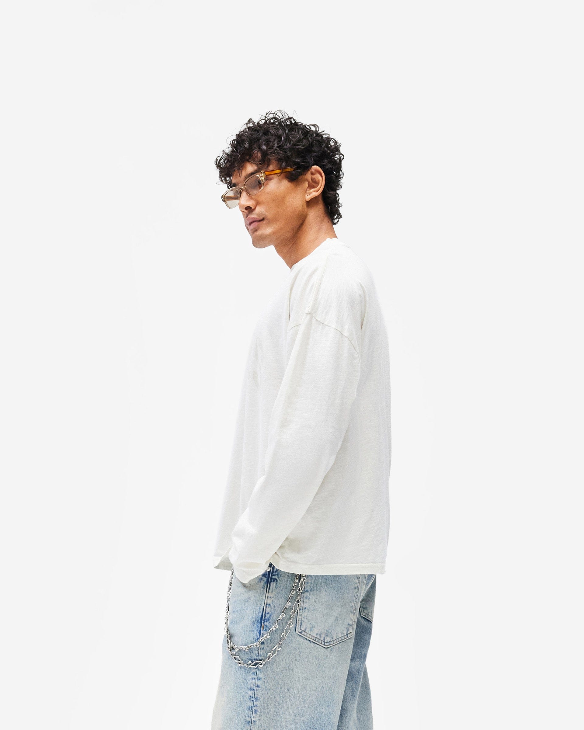 Owners Club Represent Owners Club Long Sleeve T-Shirt - Chalk