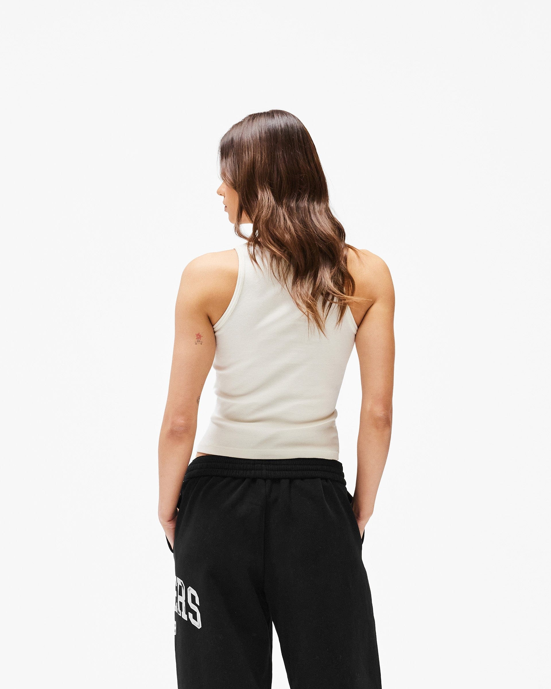 Womens Owners Club Represent Owners Club Rib Vest - Chalk