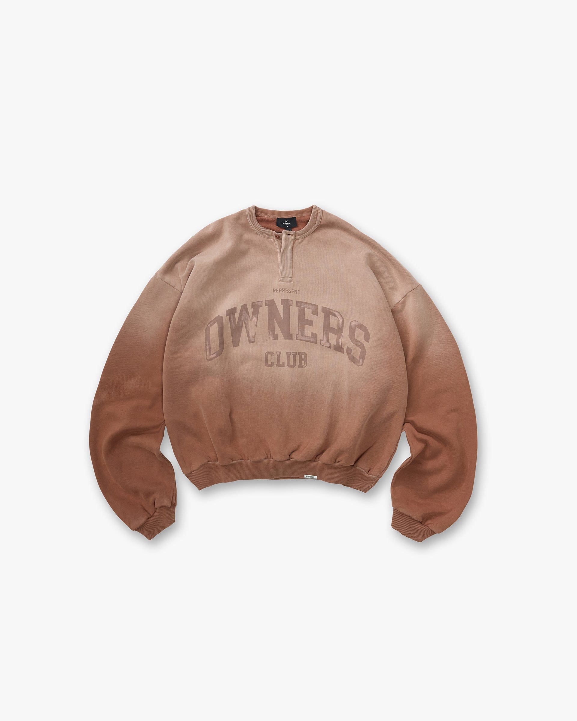 Owners Club Represent Owners Club Henley Sweater - Sienna