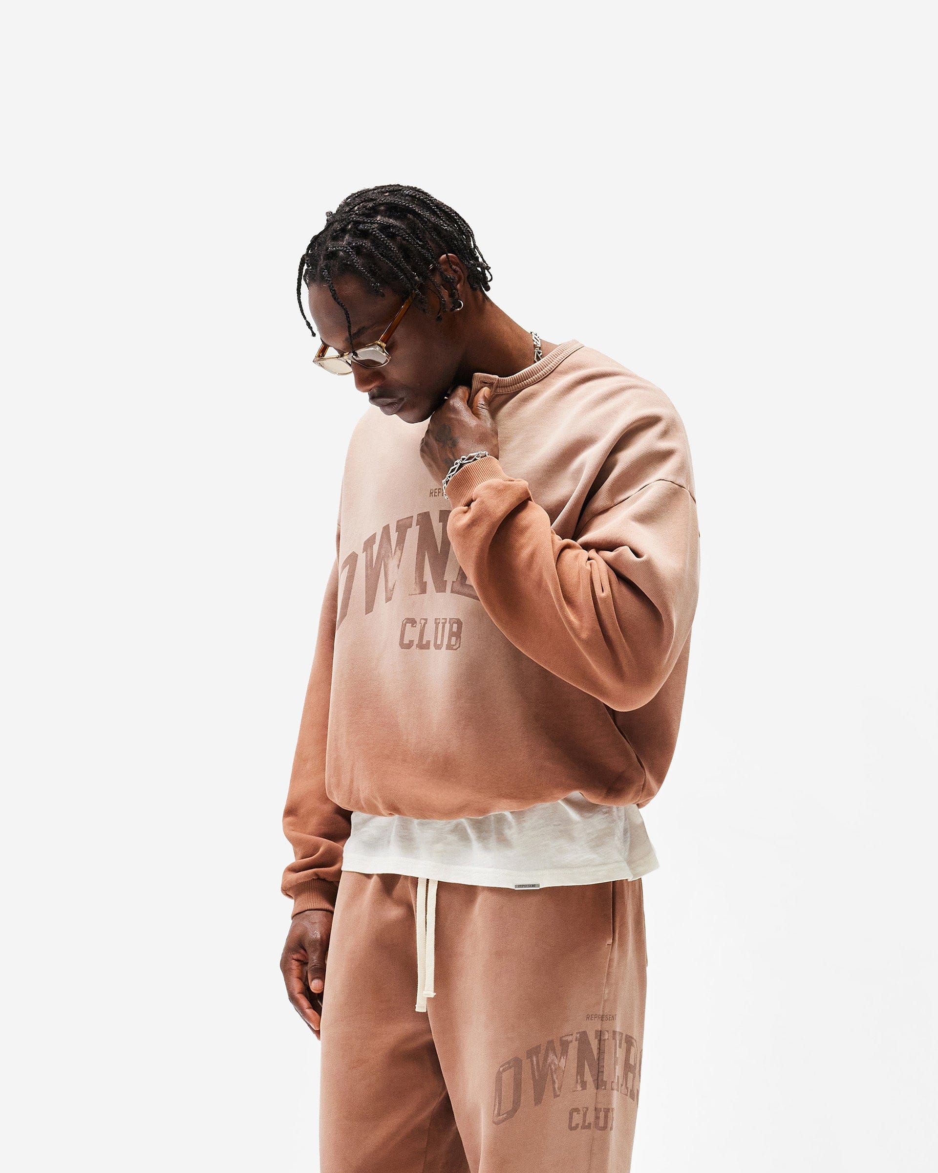 Owners Club Represent Owners Club Henley Sweater - Sienna
