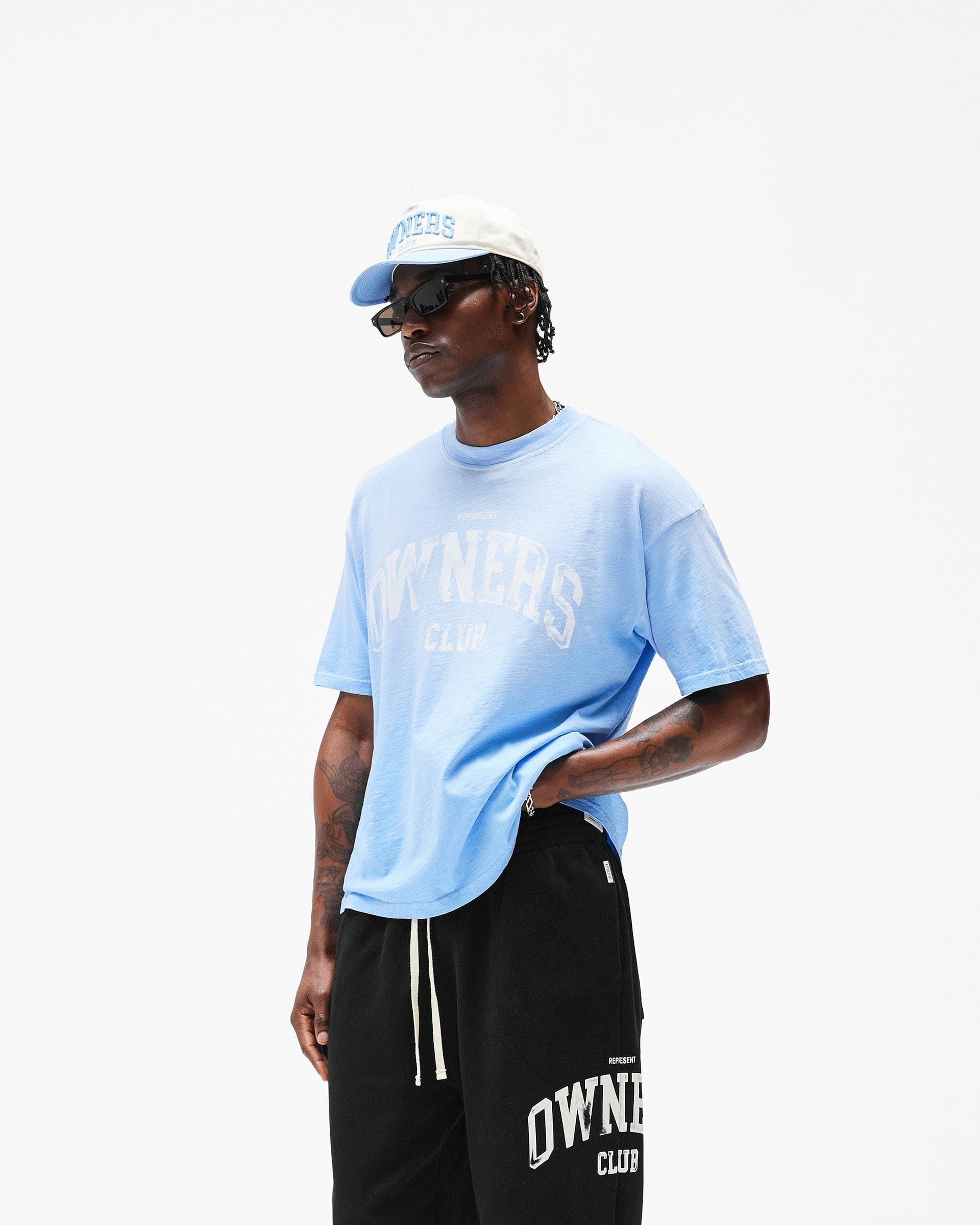 Owners Club Represent Owners Club T-Shirt - Sky Blue