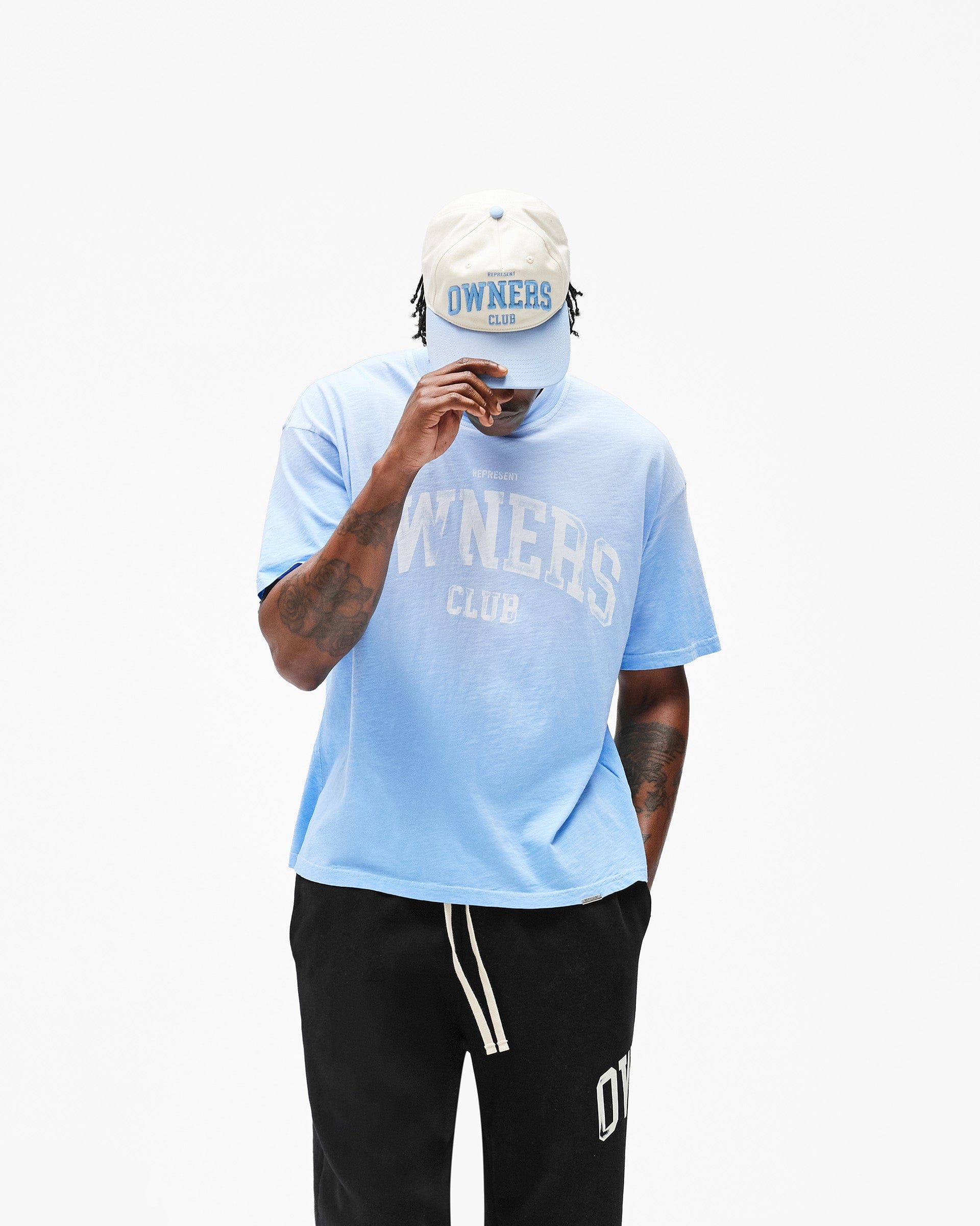 Owners Club Represent Owners Club T-Shirt - Sky Blue