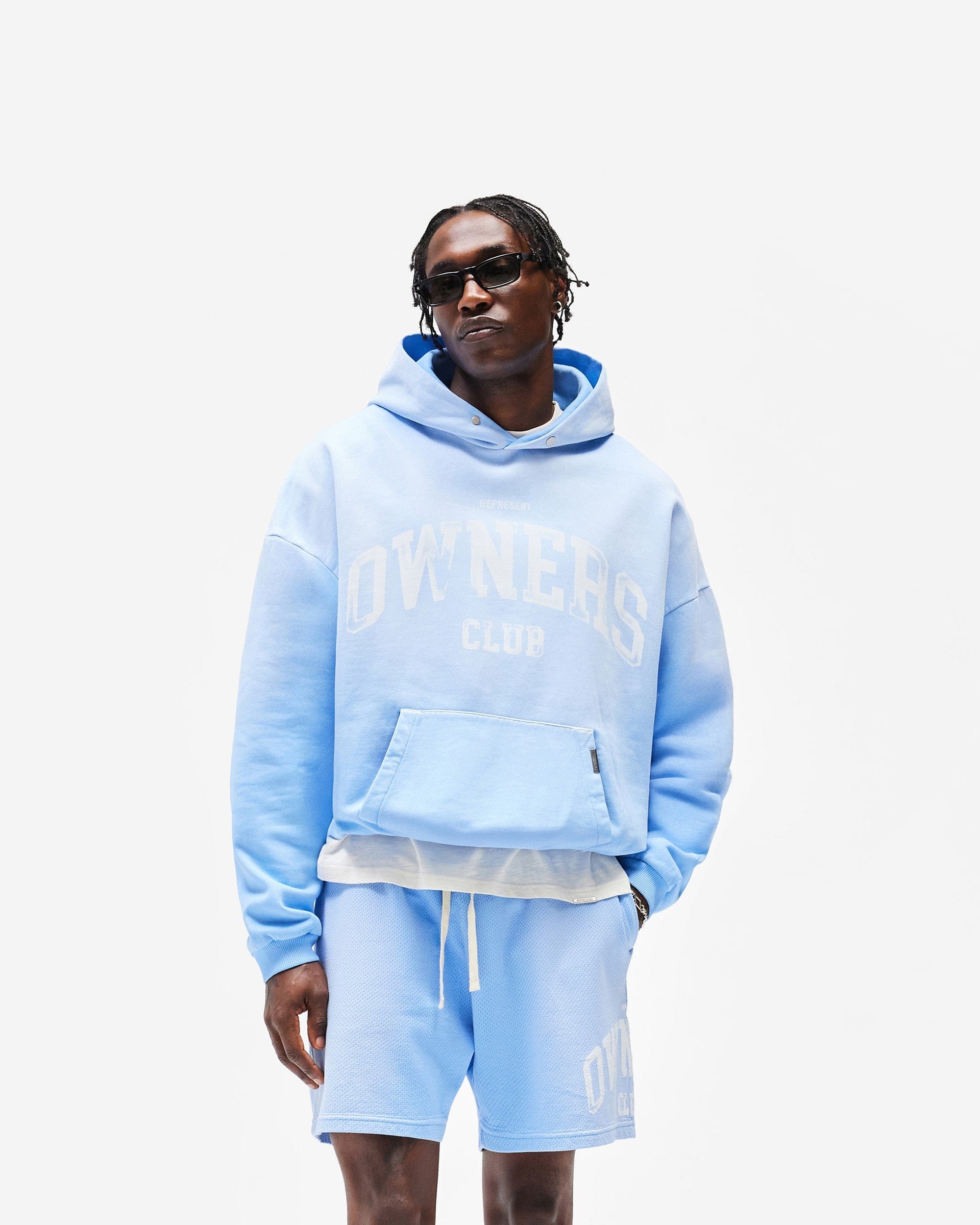 Owners Club Represent Owners Club Hoodie - Sky Blue
