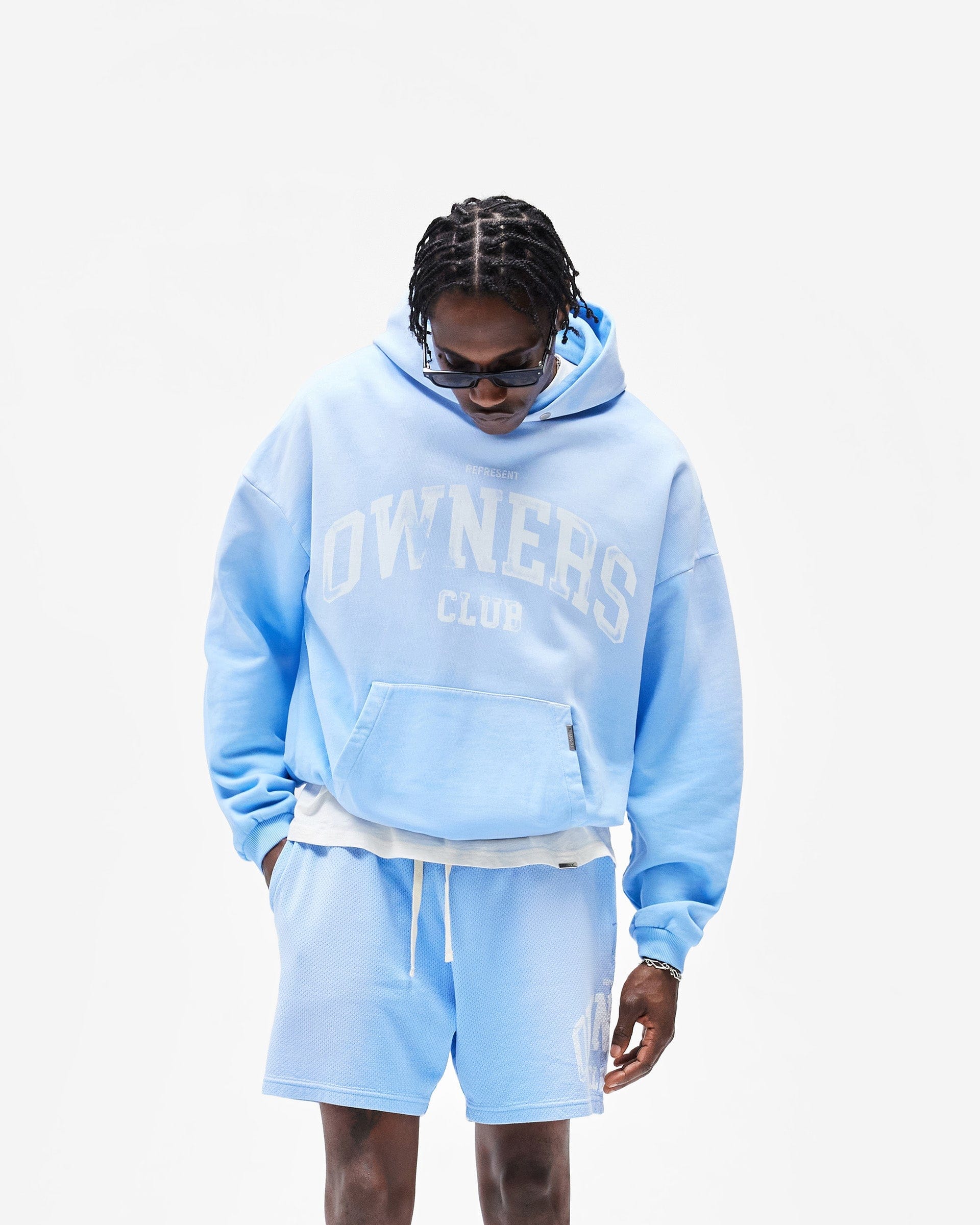 Owners Club Represent Owners Club Hoodie - Sky Blue