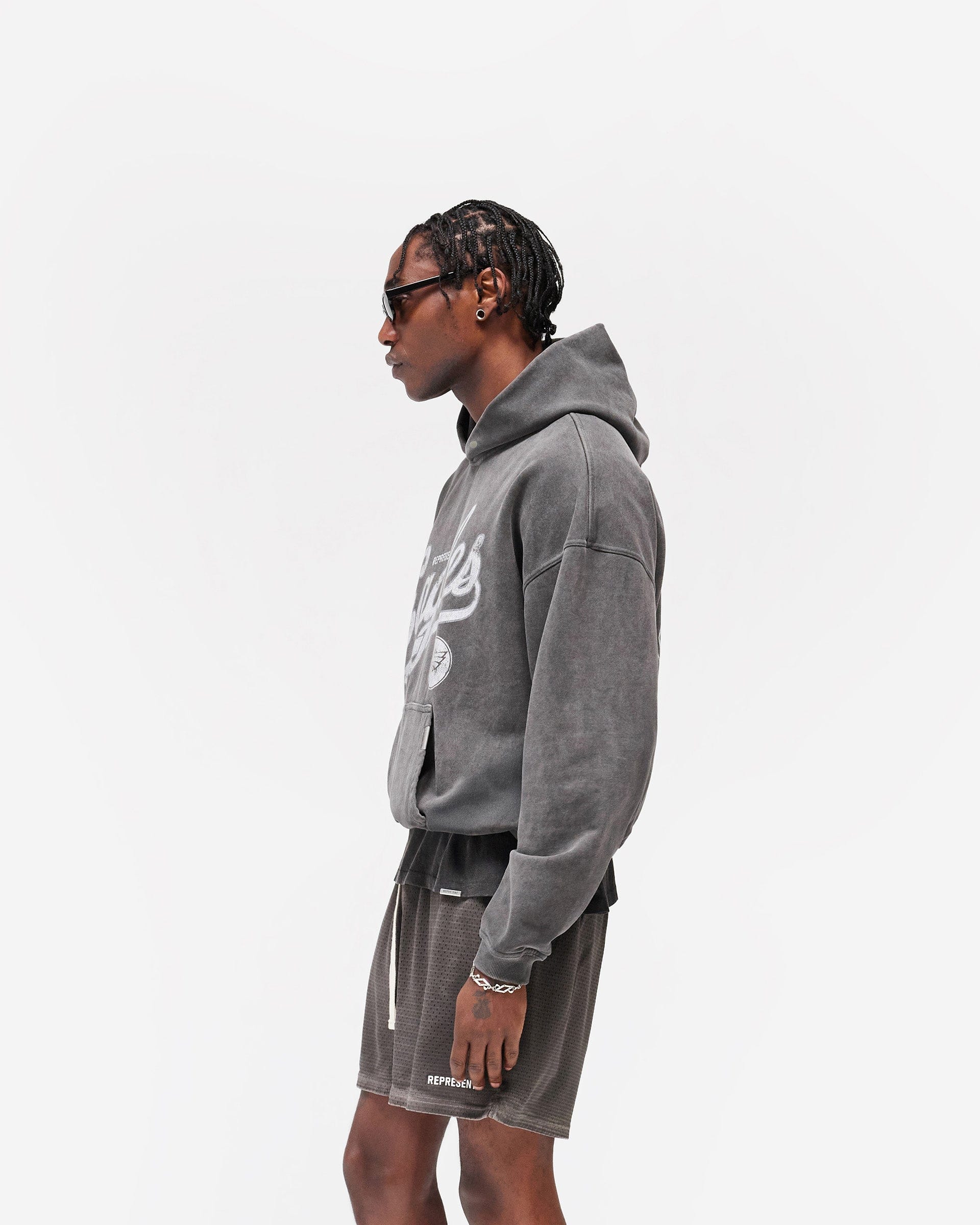 Exclusives Philadelphia Eagles x Represent Hoodie - Vintage Grey