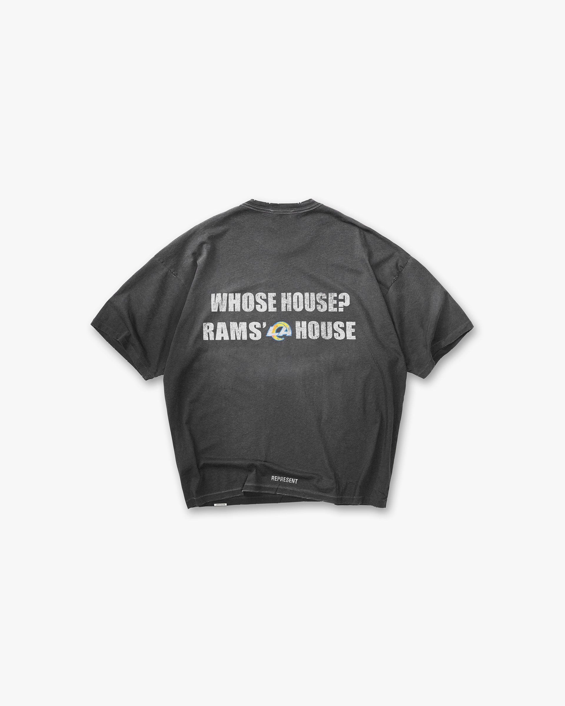Exclusives Los Angeles Rams x Represent T-Shirt - Stained Black