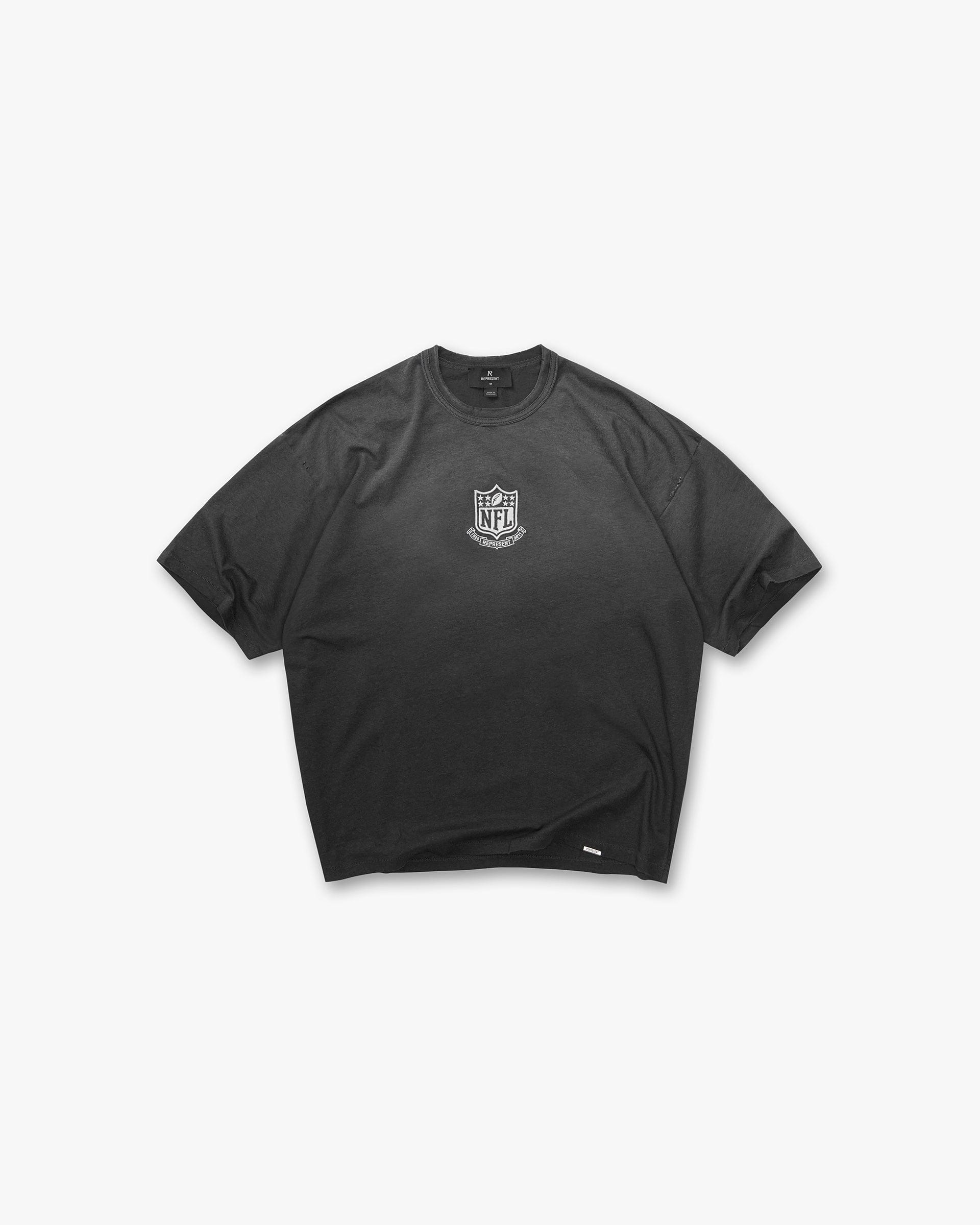 Exclusives NFL Shield x Represent T-Shirt - Stained Black