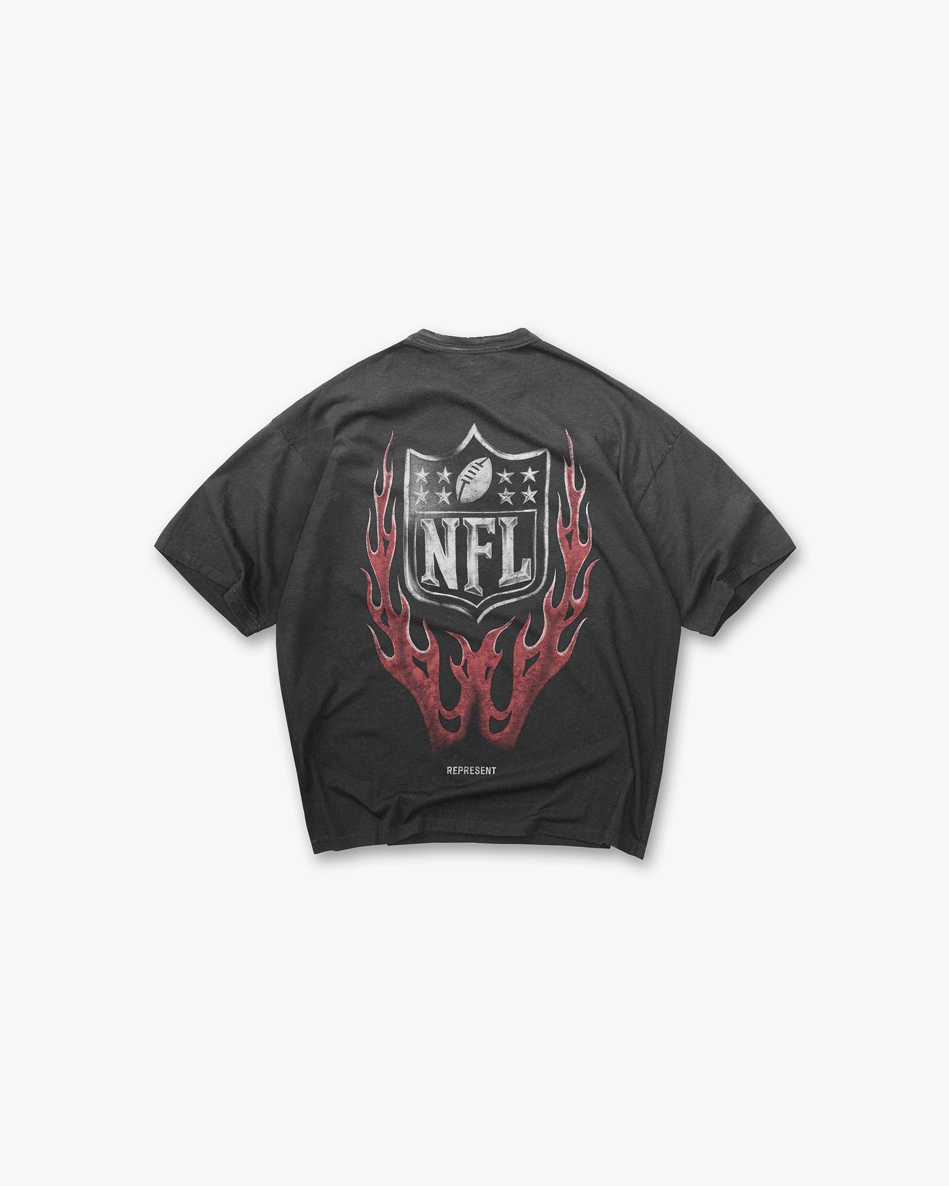 Exclusives NFL Shield x Represent T-Shirt - Stained Black