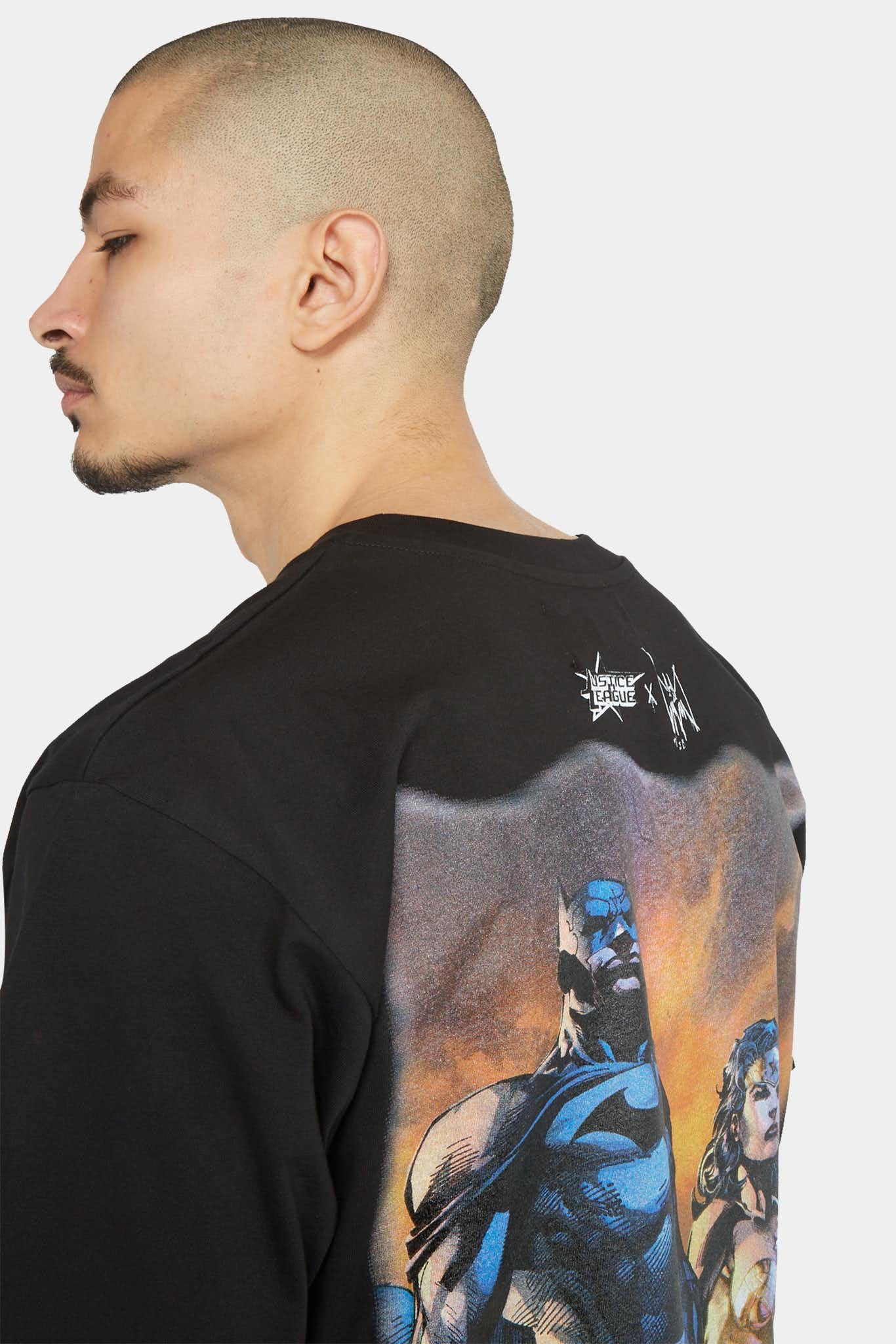 Marc Jacques Burton T-shirt imprimé en coton noir