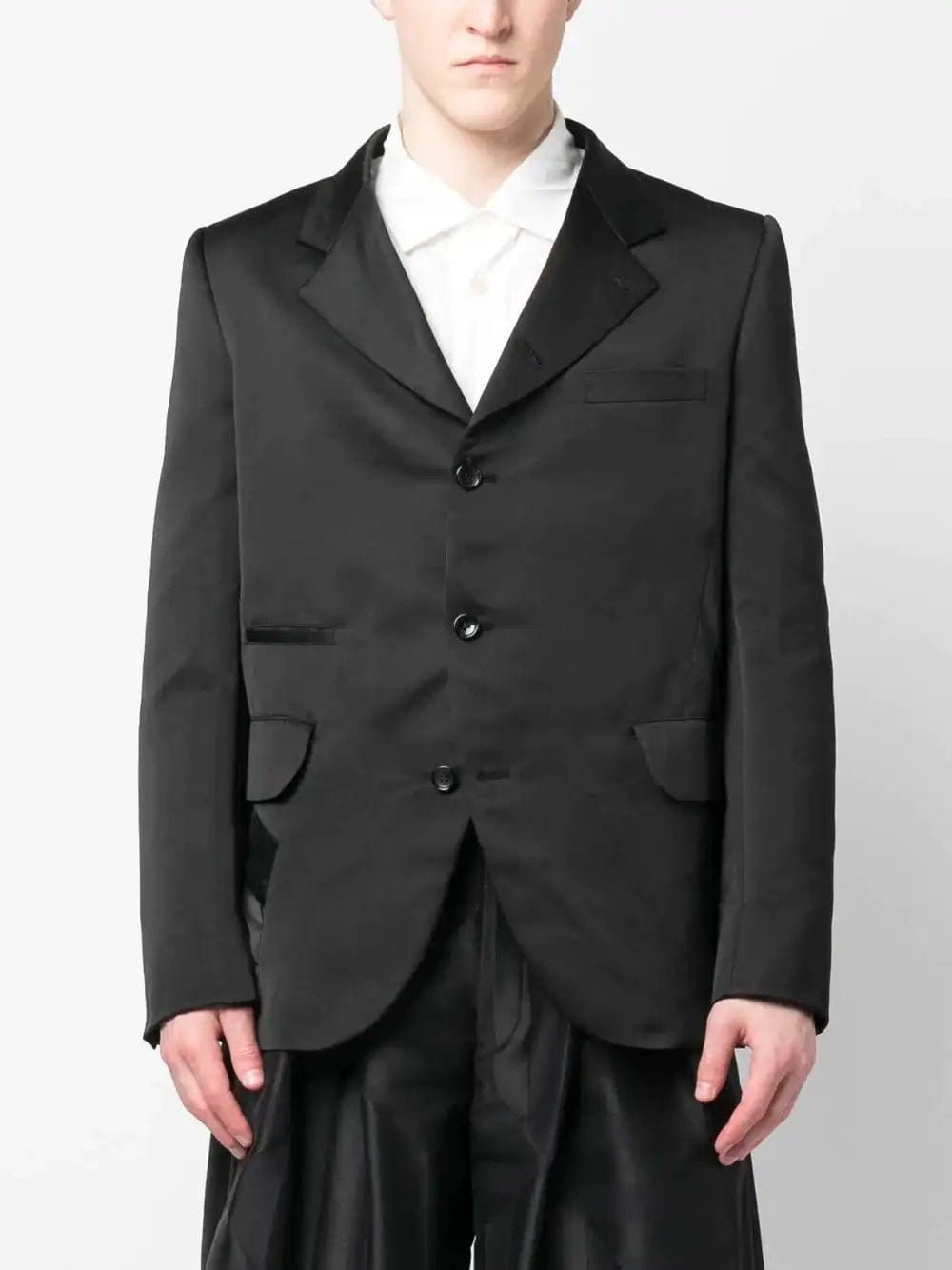 Comme Des Garçons Blazer à détails de zips
