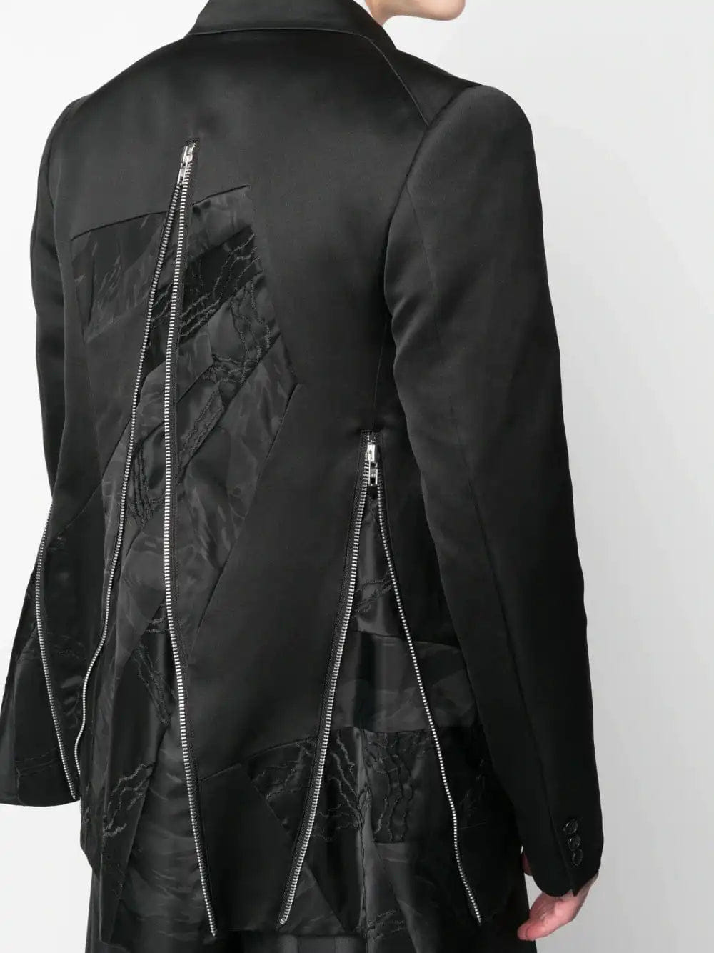Comme Des Garçons Blazer à détails de zips