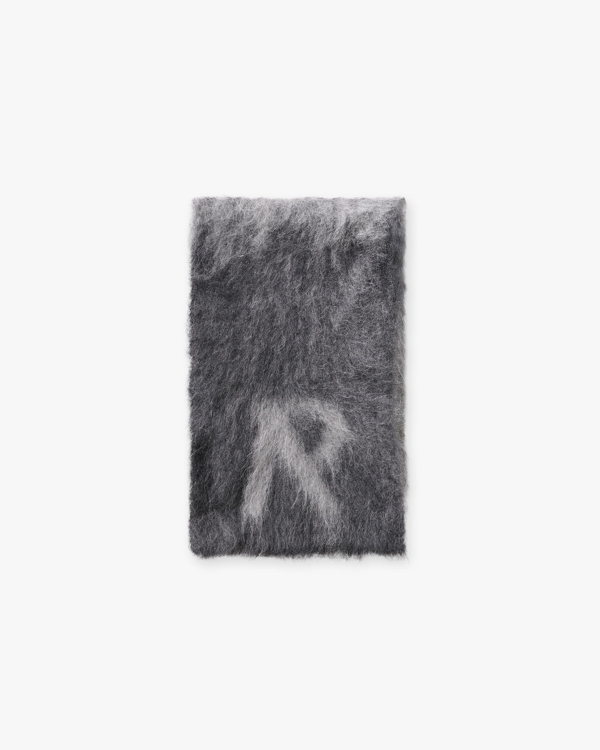FW25 Ombre Knit Scarf - Light Grey