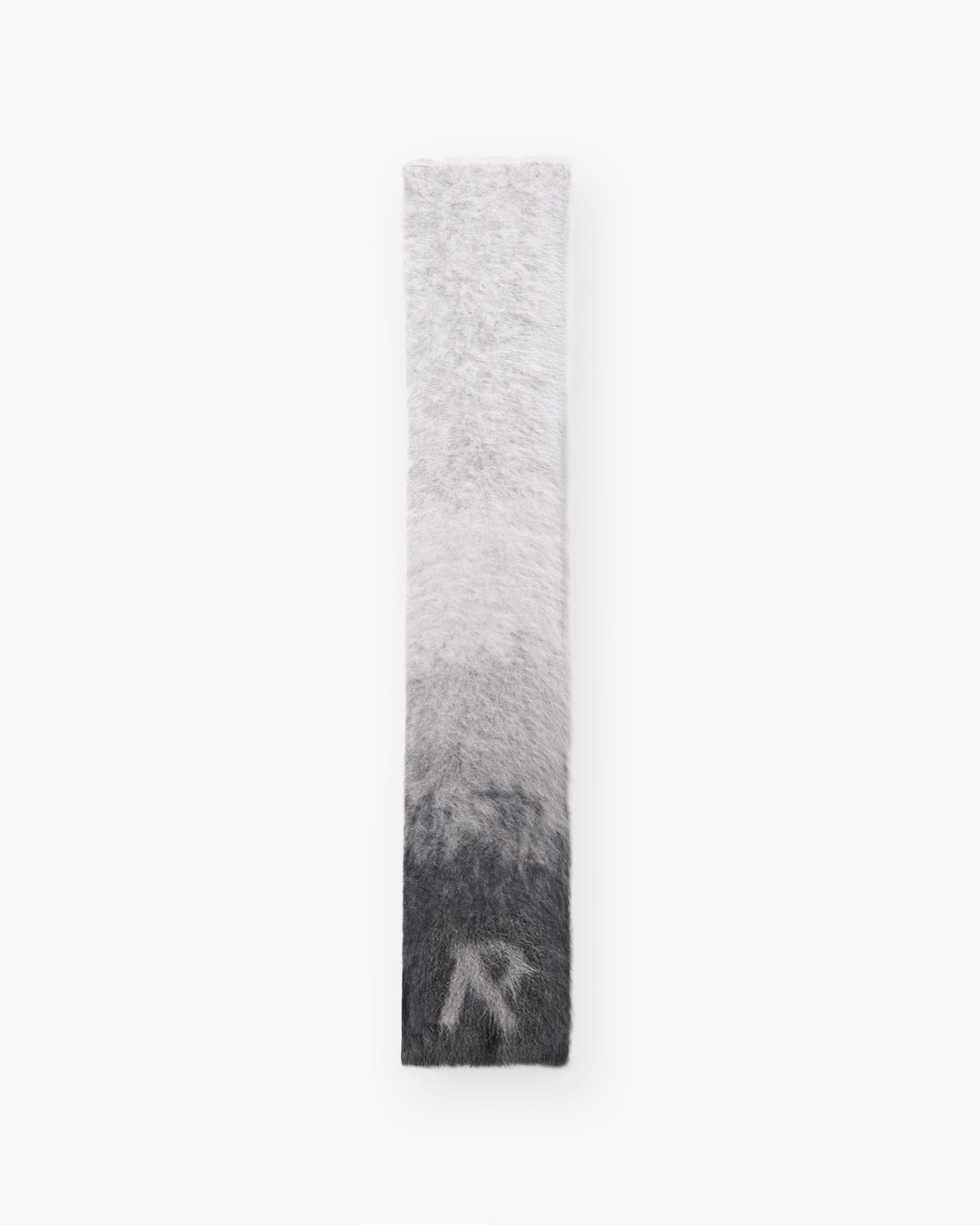 FW25 Ombre Knit Scarf - Light Grey