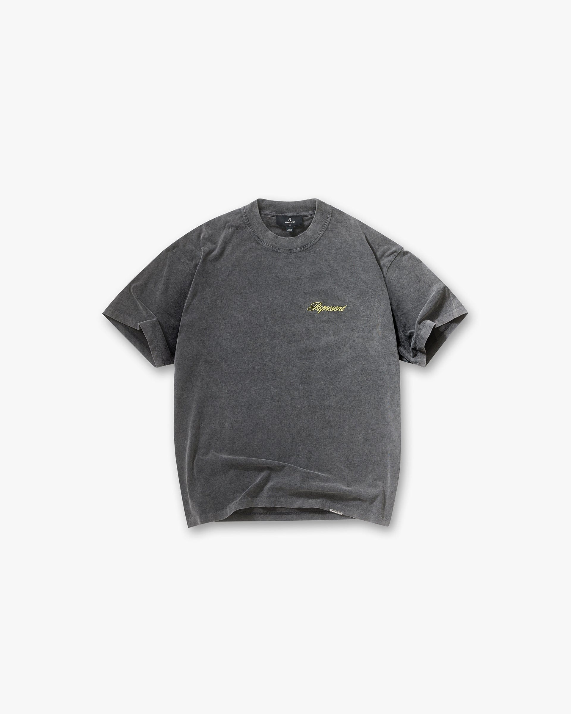Logo Pack Script Logo T-Shirt - Vintage Grey
