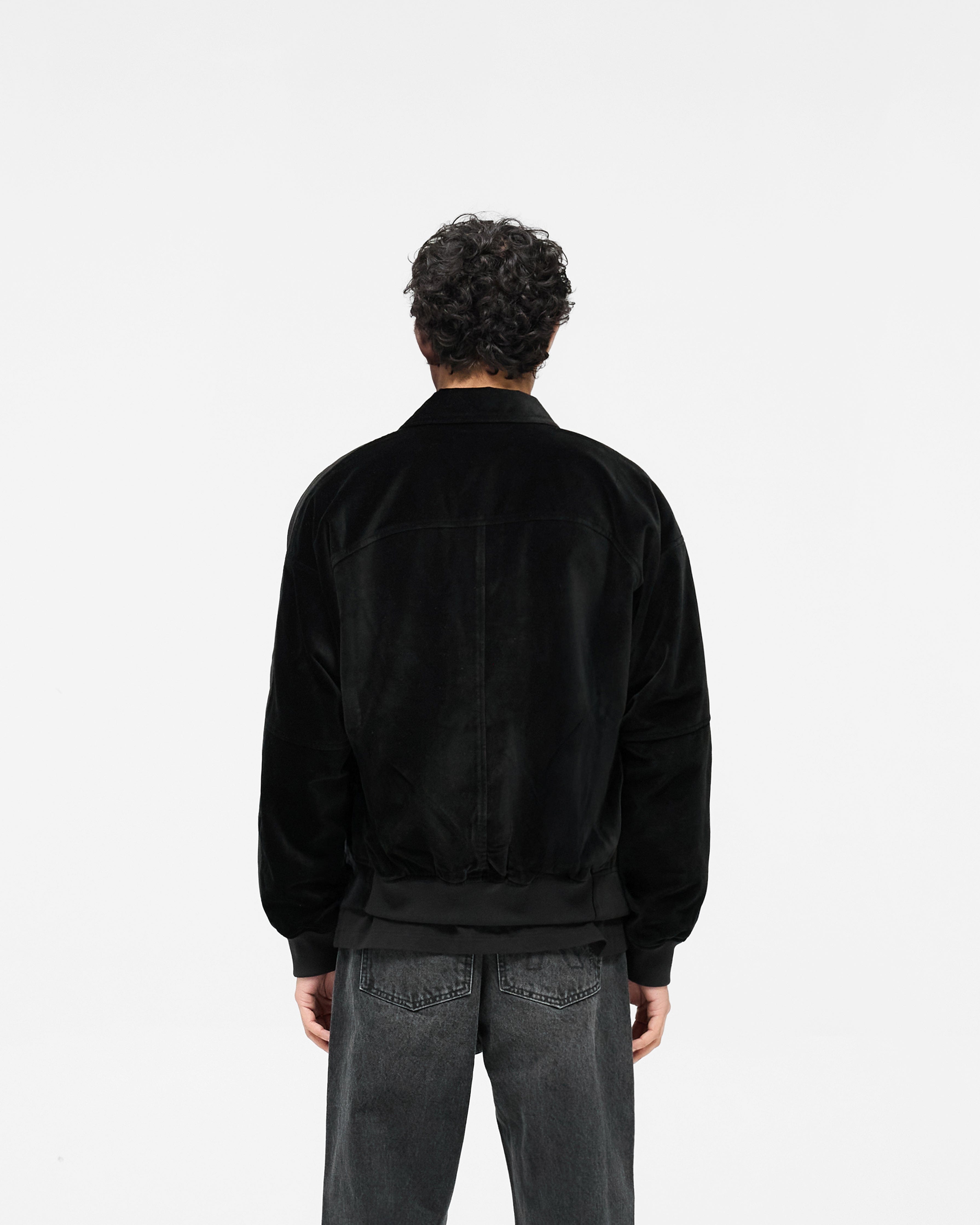 Exclusives Bordeaux Brushed Jacket - Black