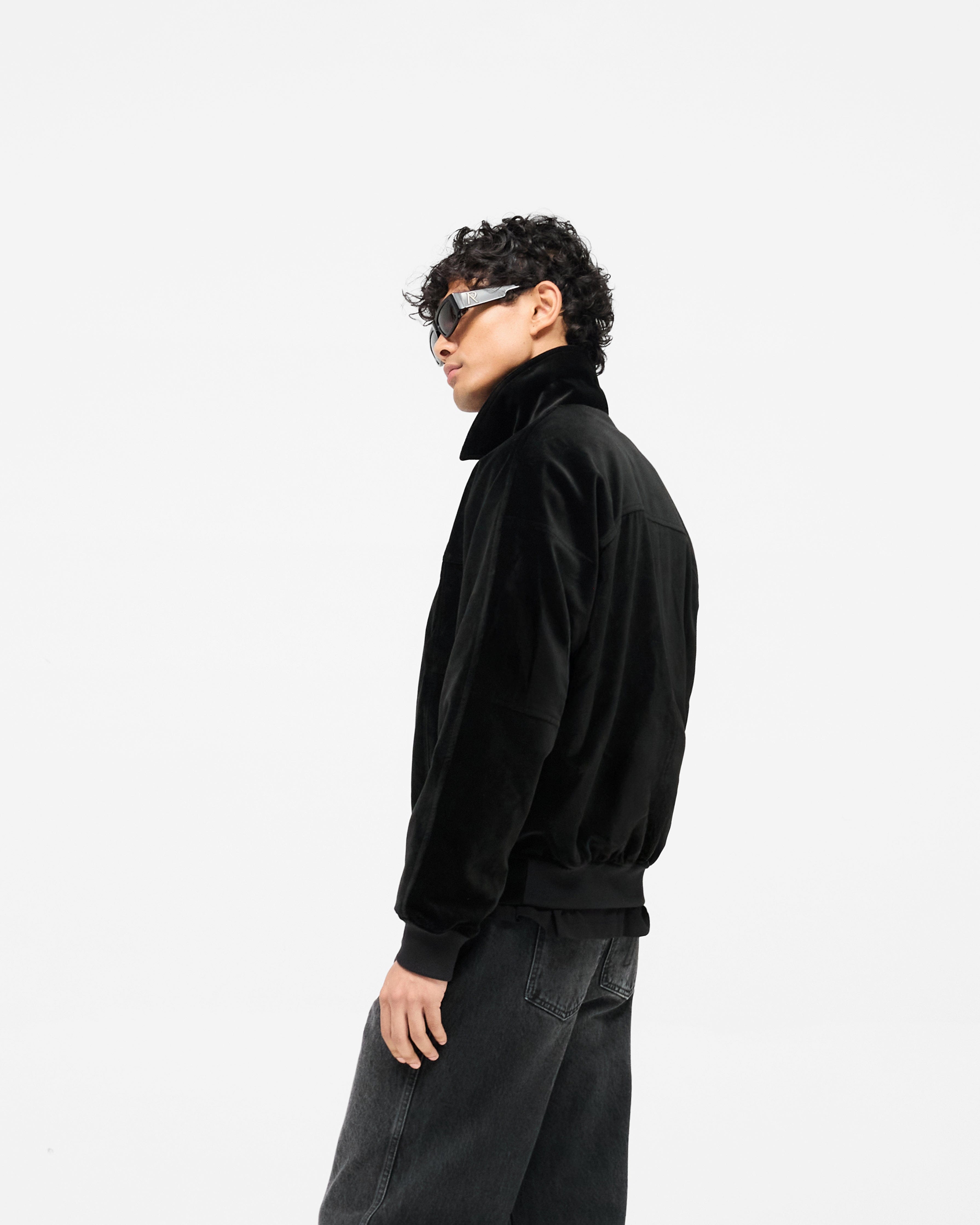 Exclusives Bordeaux Brushed Jacket - Black