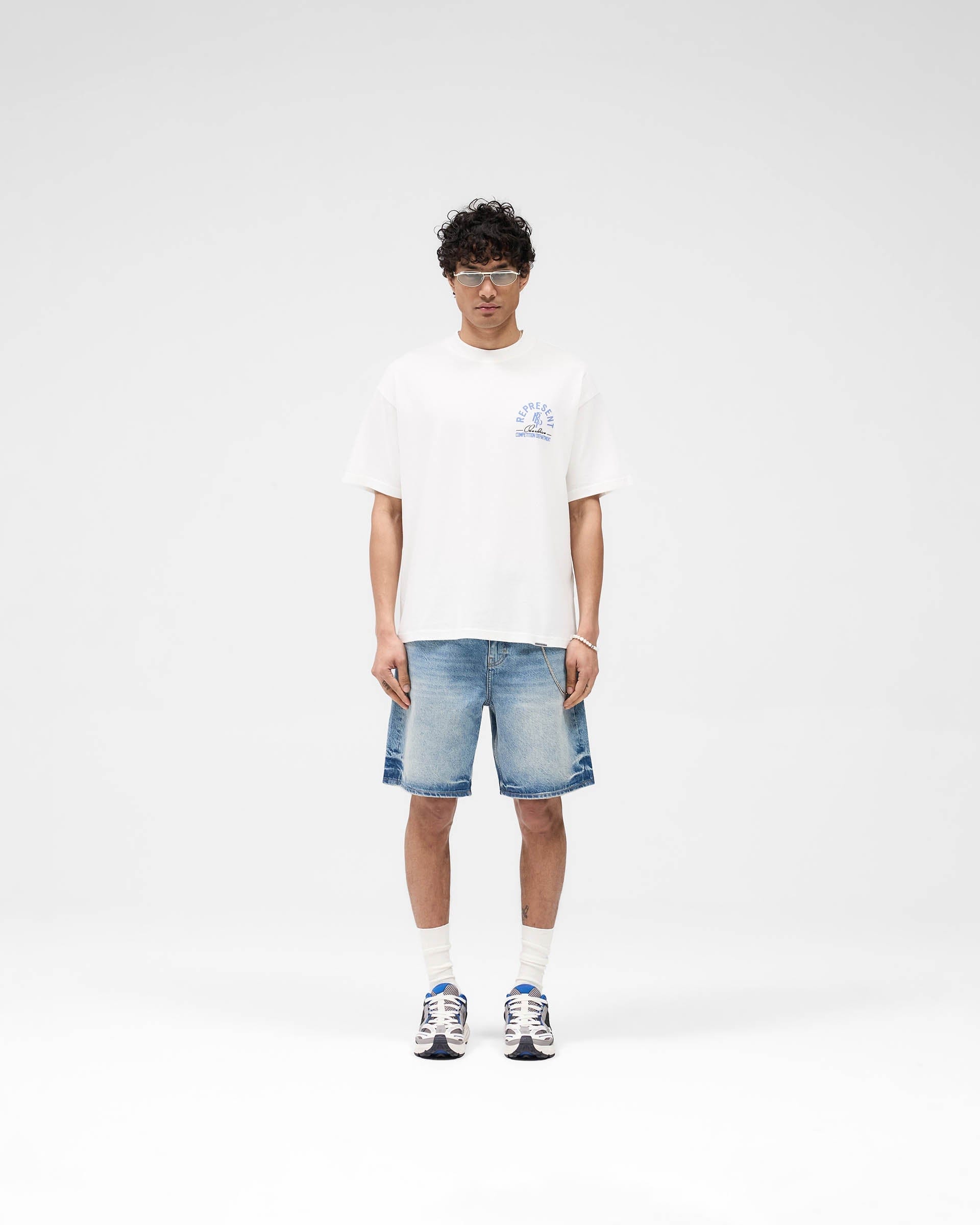 SS25 R10T Tailored Denim Shorts - Blue 60