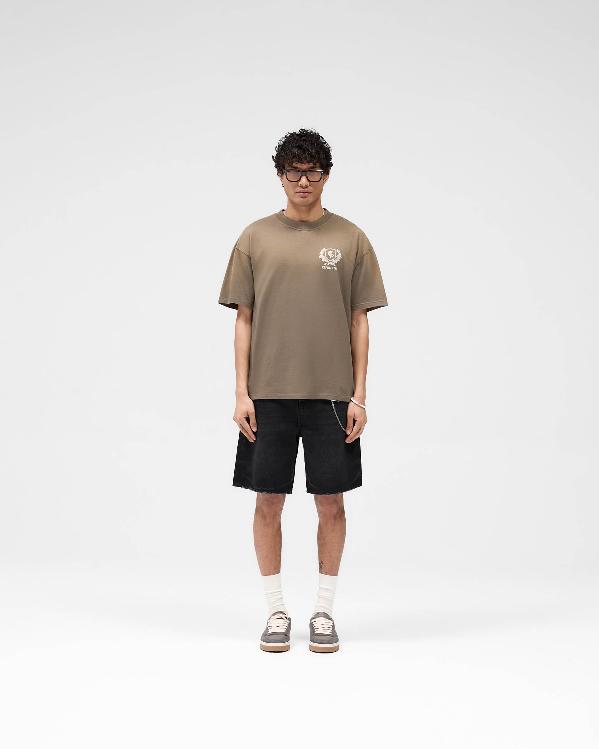 SS25 R10T Tailored Denim Shorts - Black