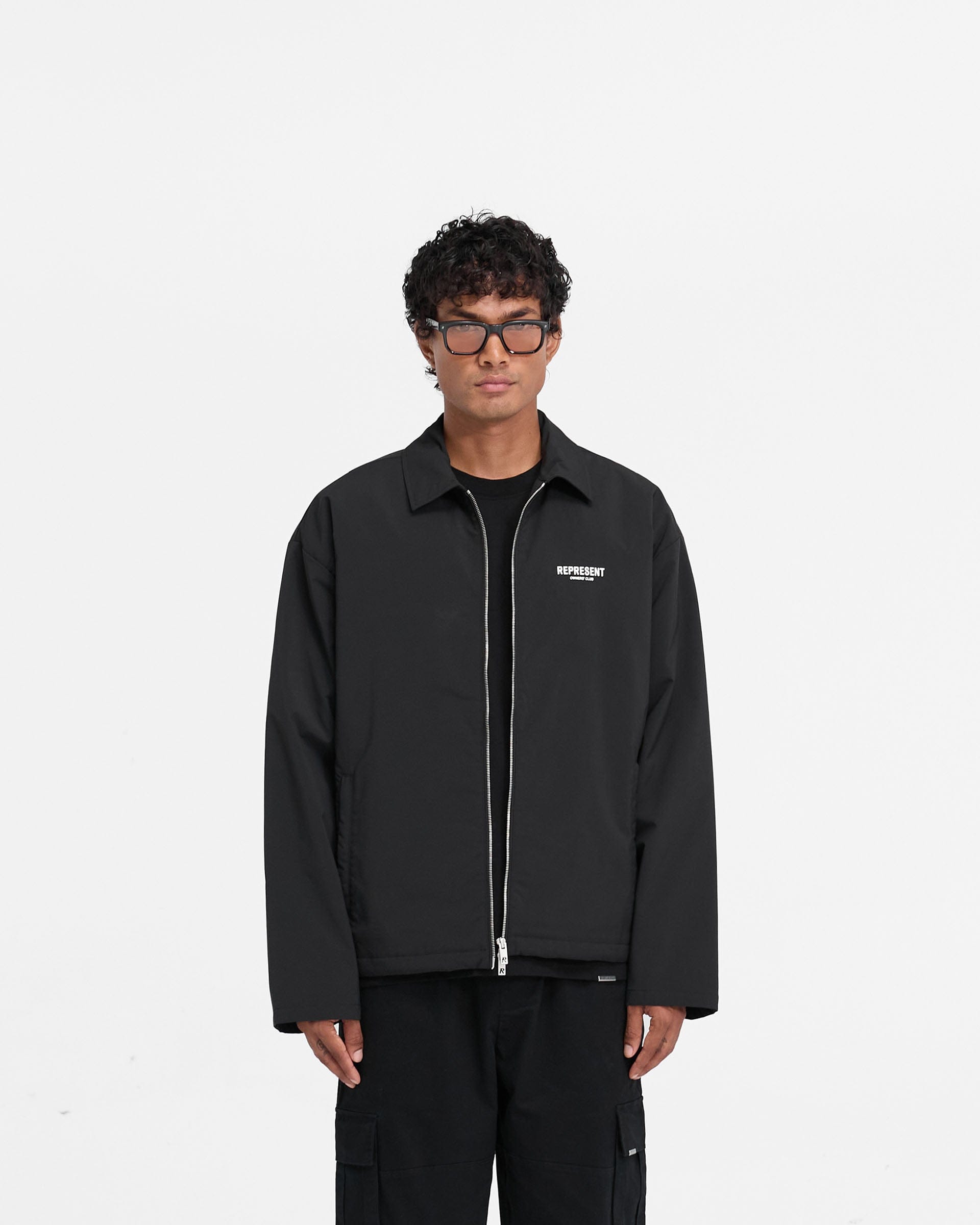 Owners Club Represent Owners Club Coach Jacket - Black