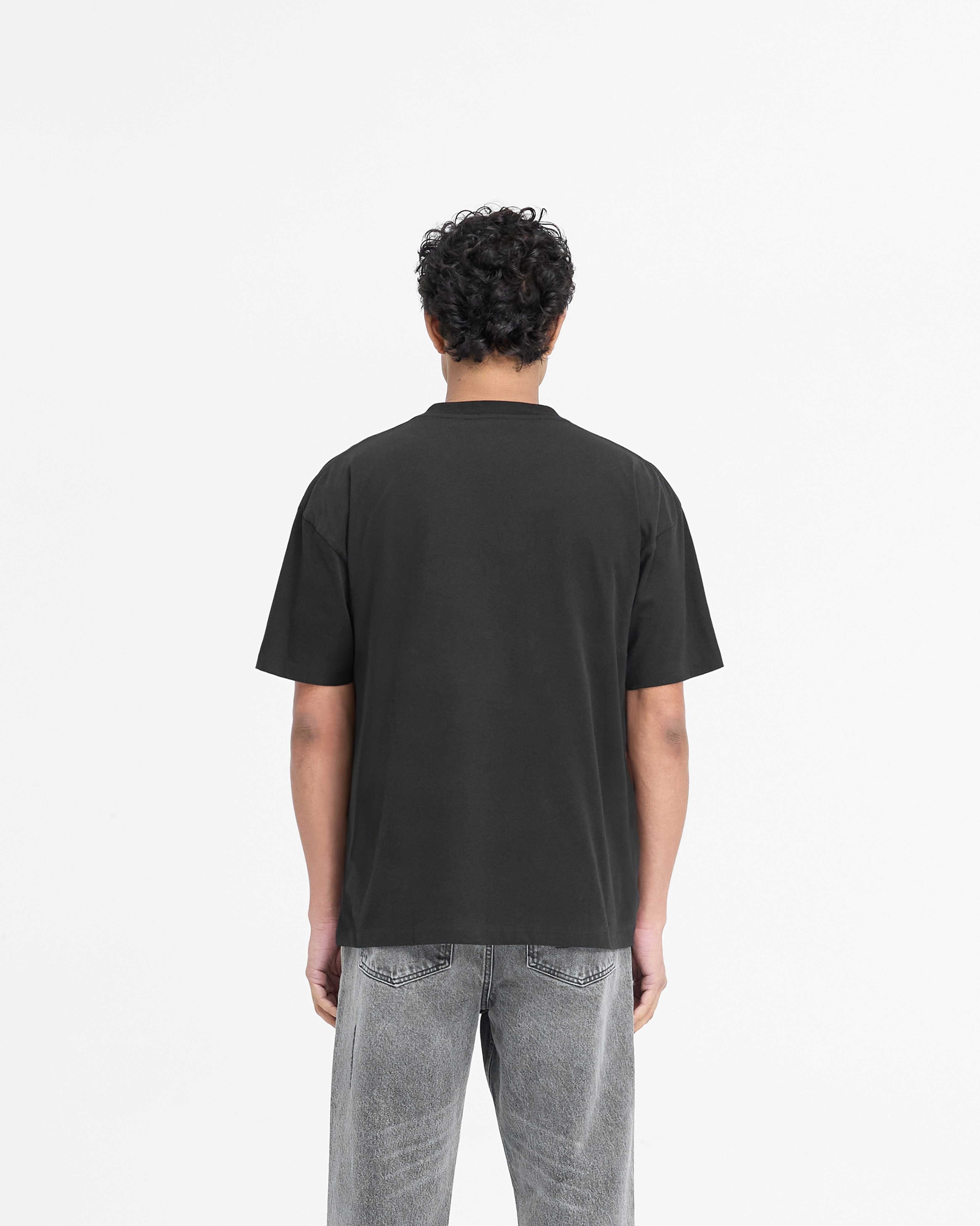 PRE SS25 Serif Logo T-Shirt - Jet Black