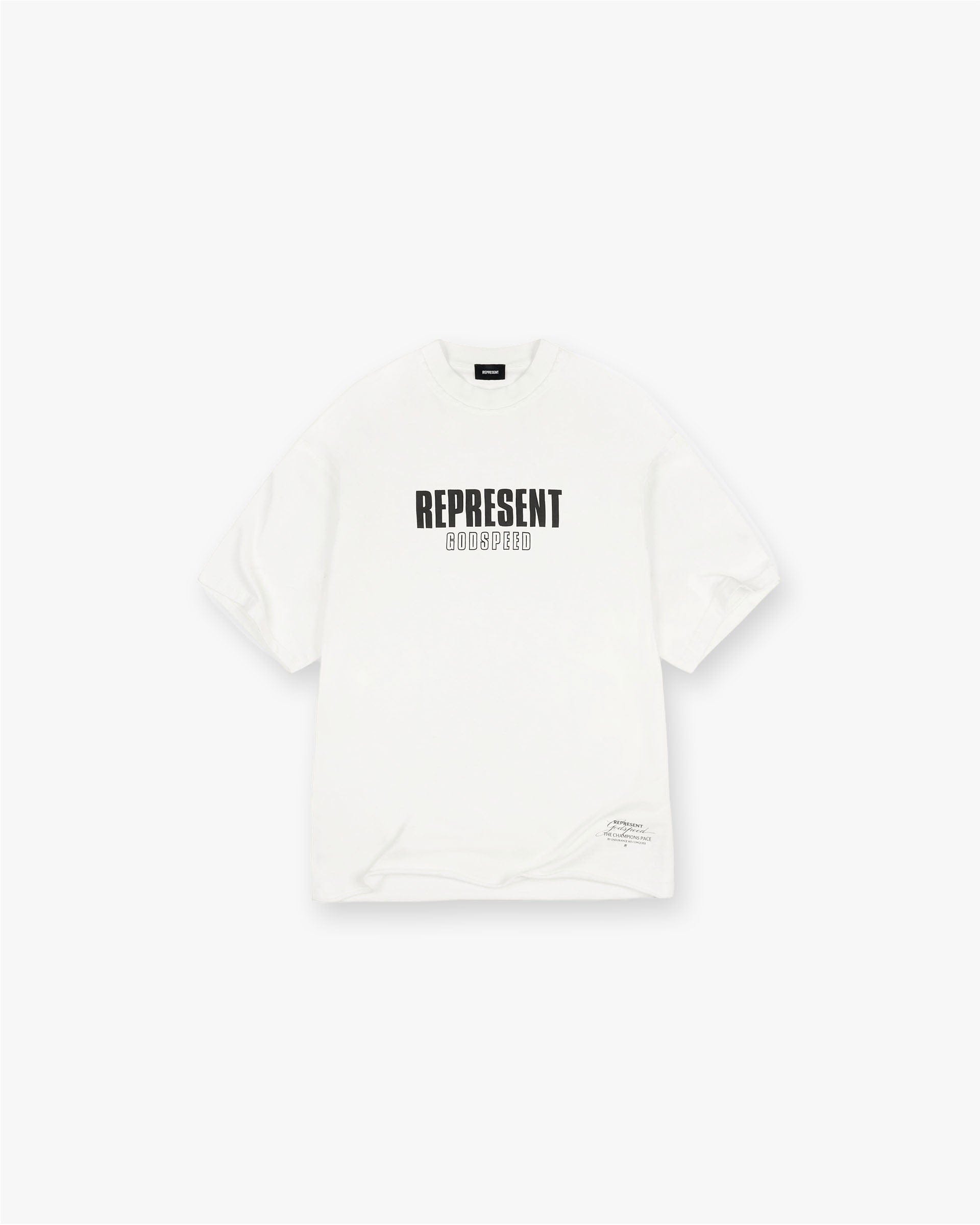 FW24 Godspeed T-Shirt - Flat White