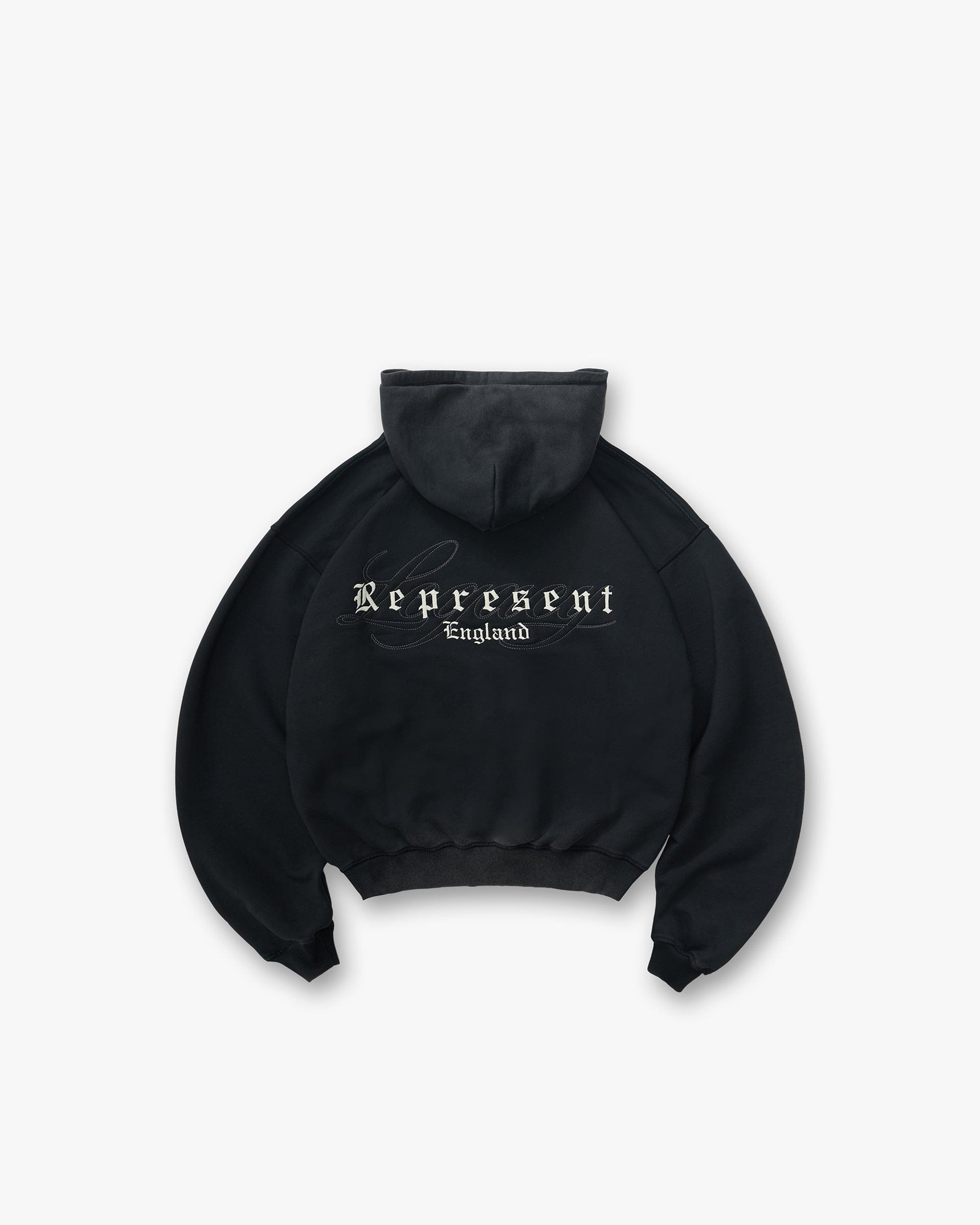 Fw25 England Legacy Hoodie - Vintage Black