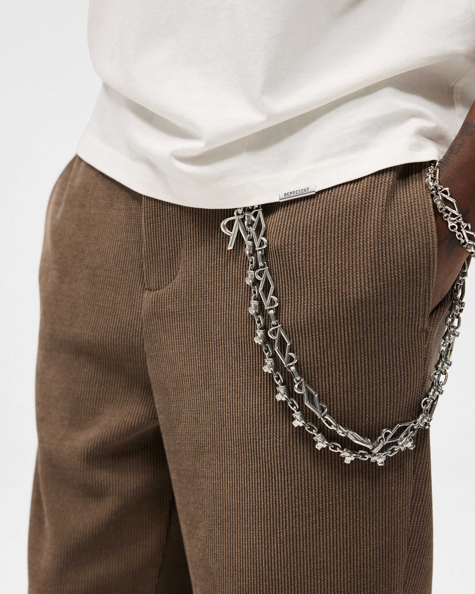 FW25 Ribbed Hybrid Pant - Clove