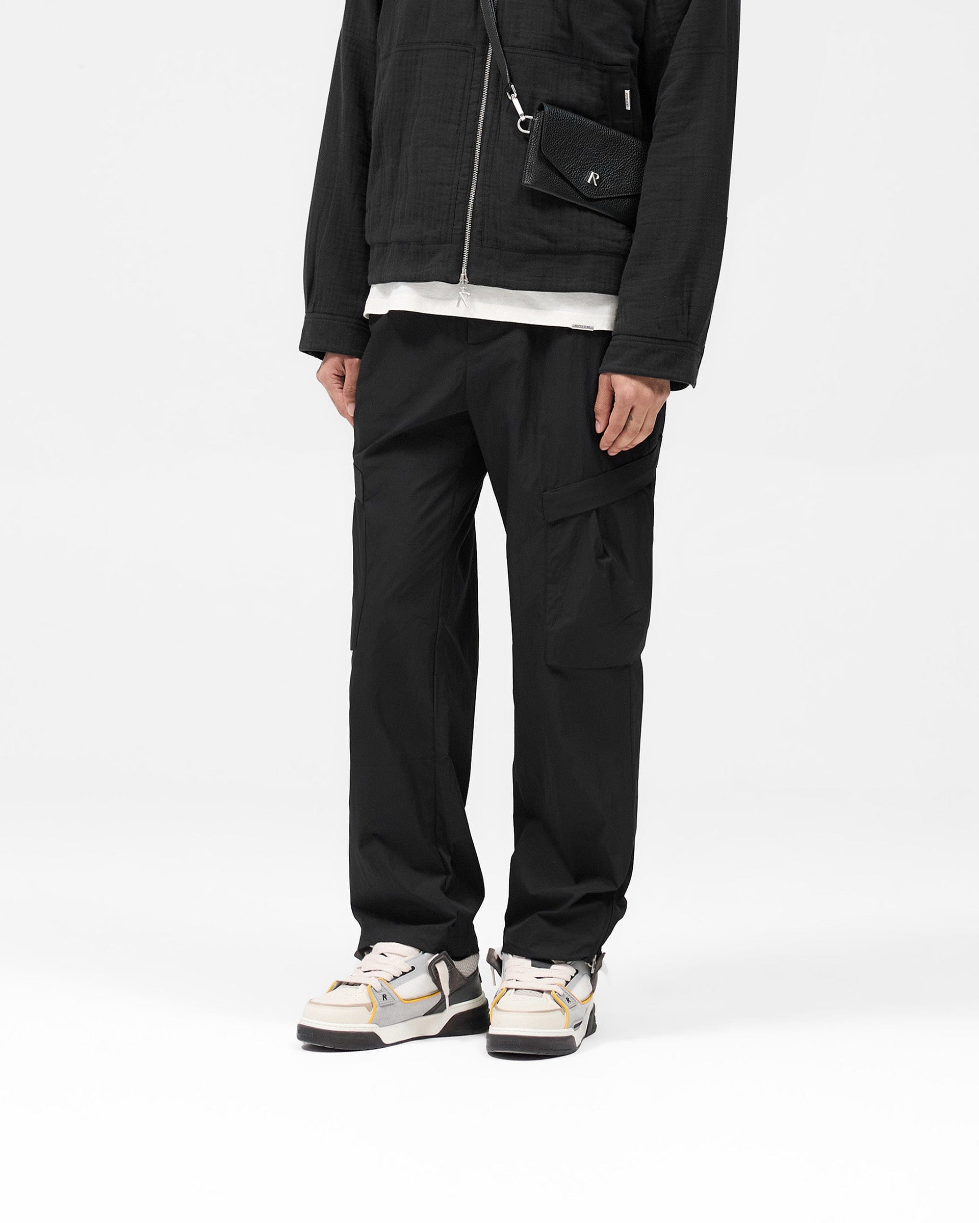 SS25 Tech Cargo Pant - Jet Black