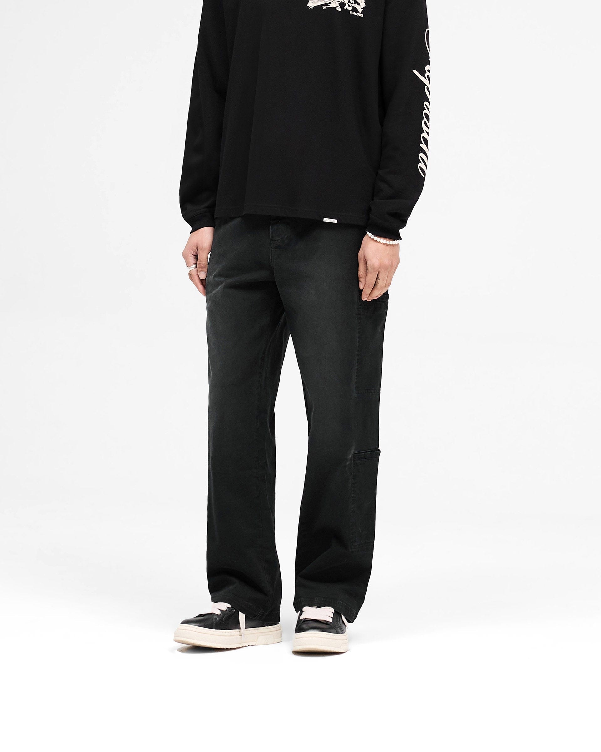 SS25 Season Cargo Pant - Jet Black