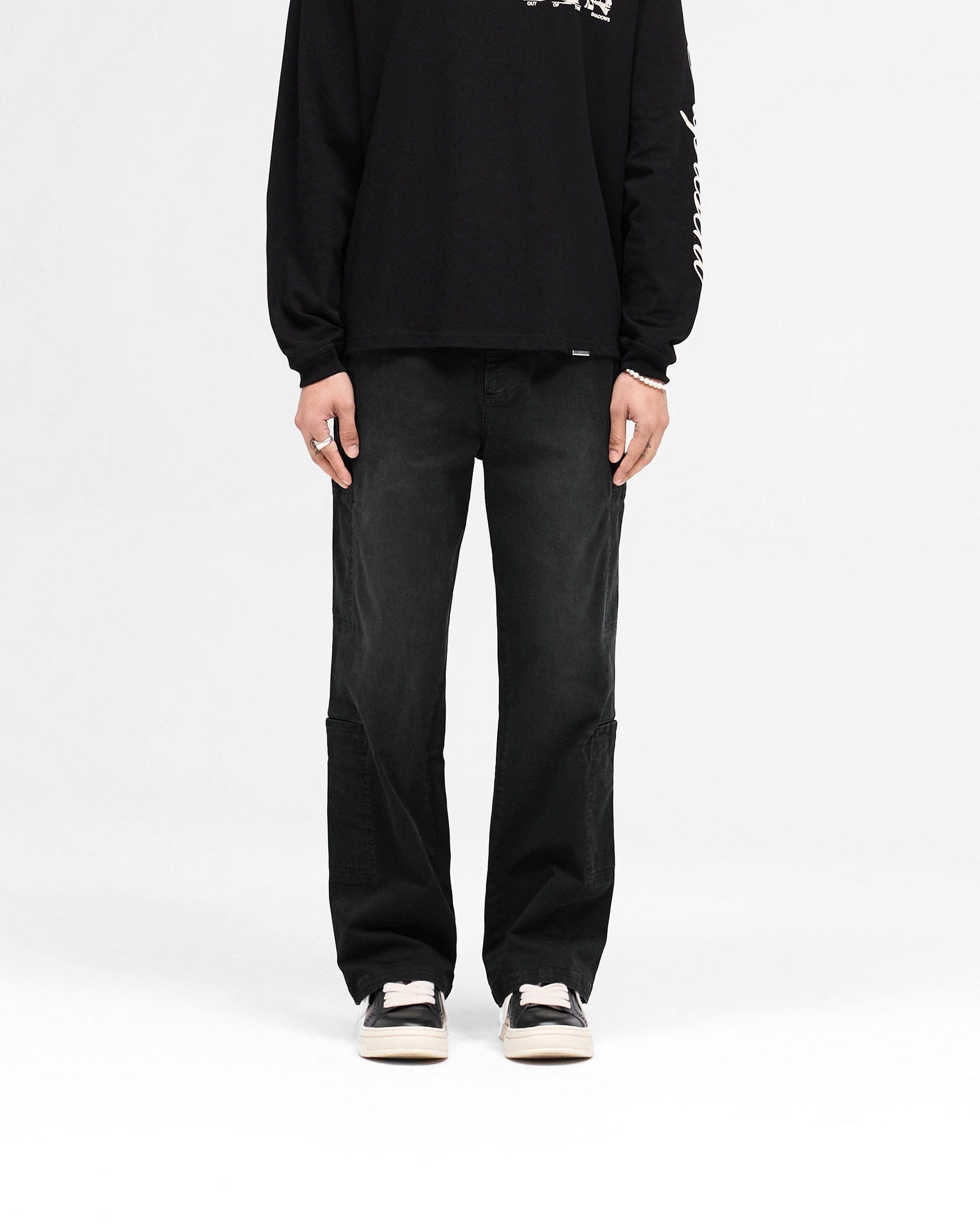 SS25 Season Cargo Pant - Jet Black