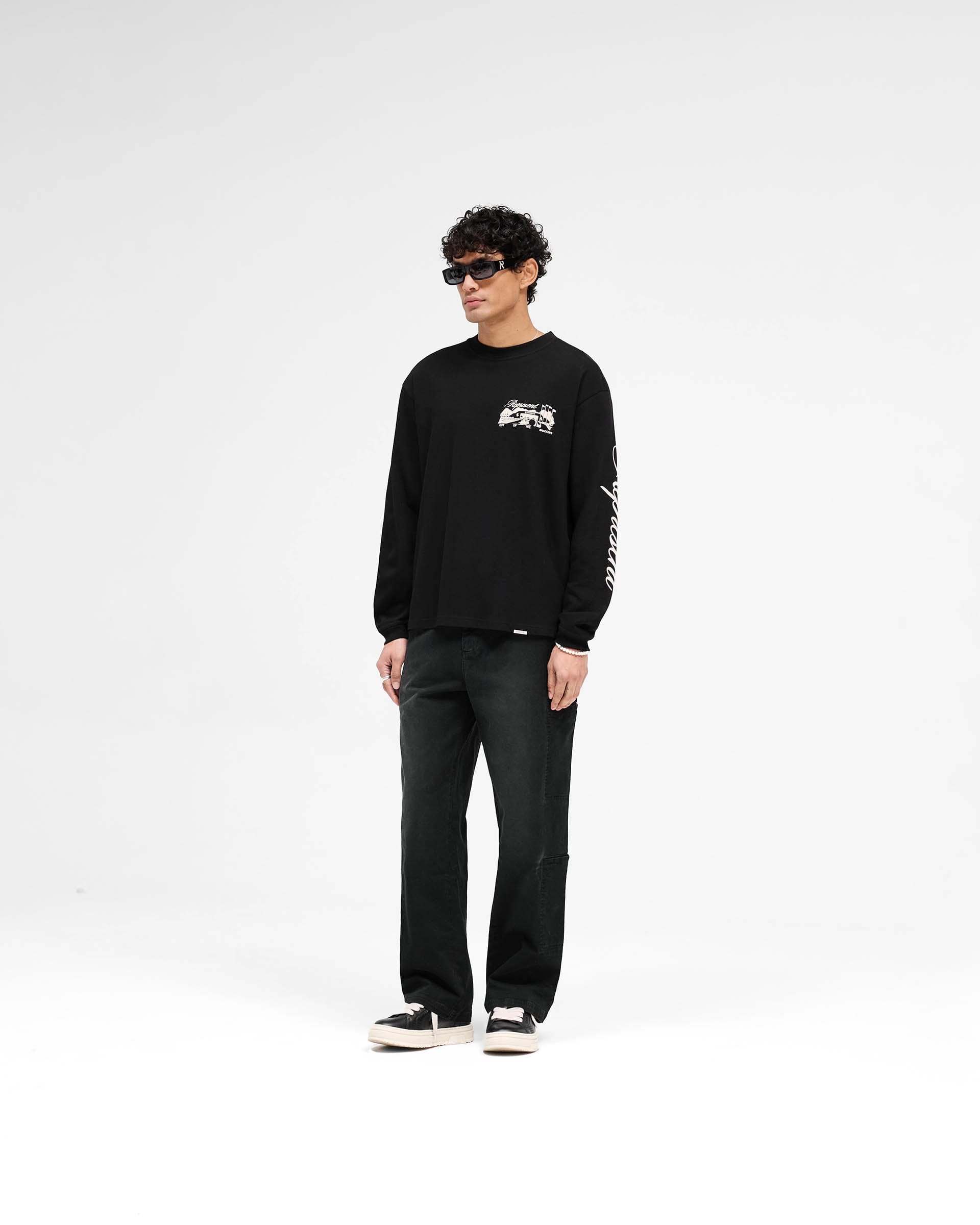 SS25 Season Cargo Pant - Jet Black