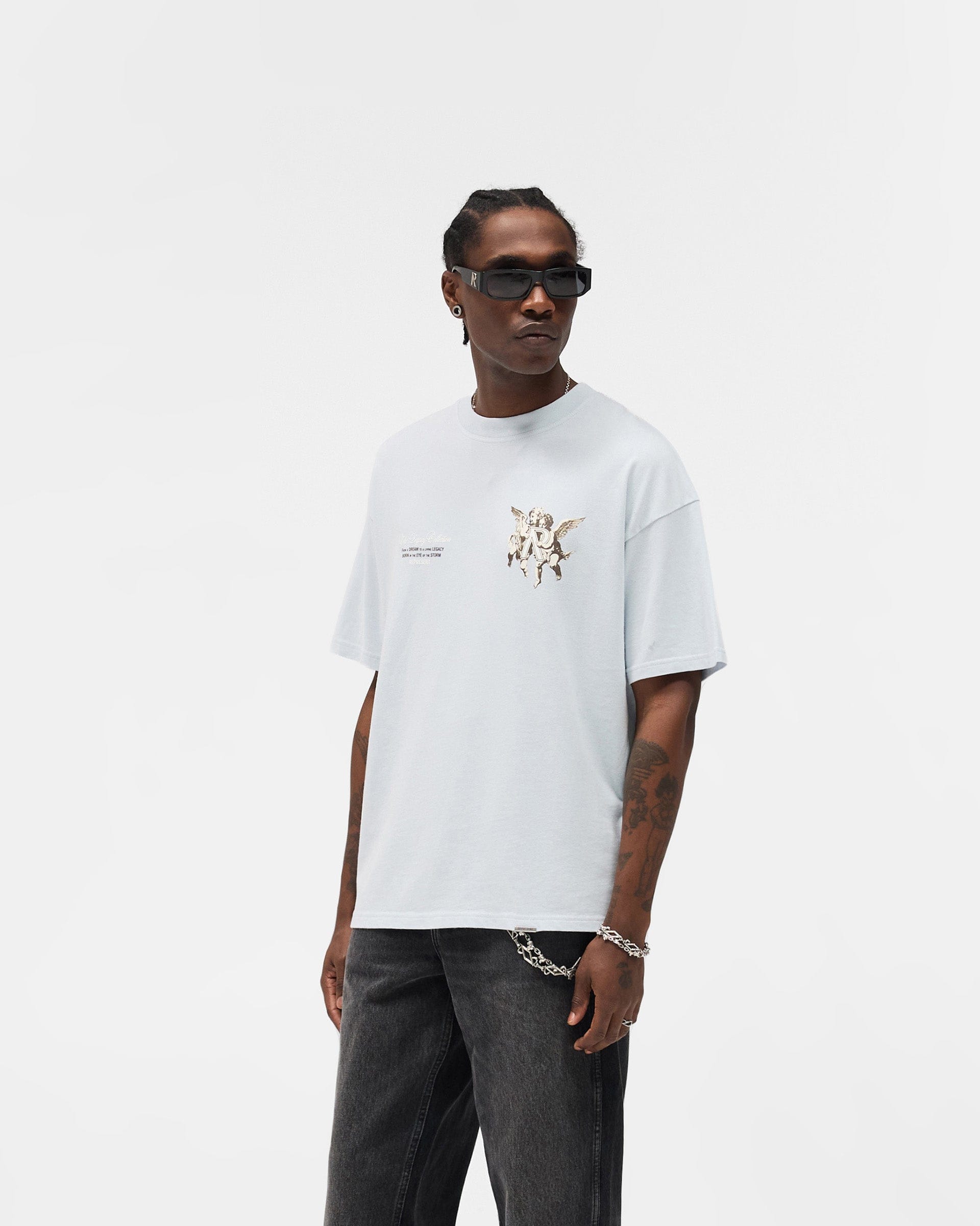 FW25 Legacy Cherubs T-Shirt - Cloud