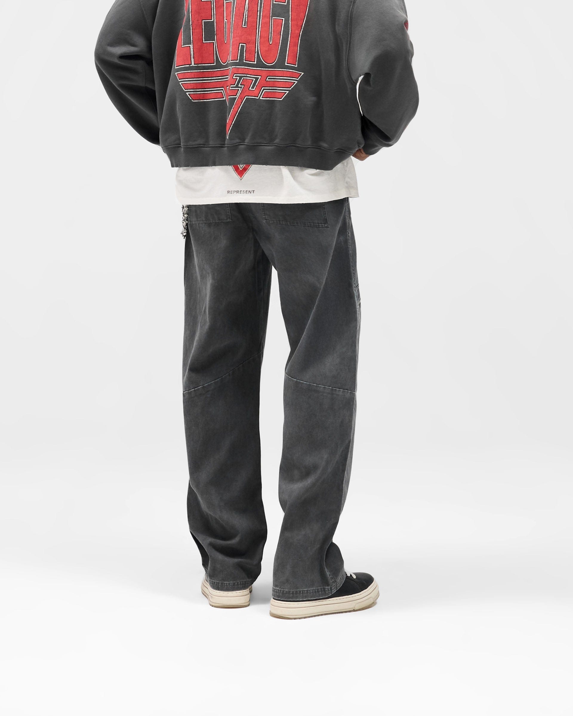 FW25 Cotton Workwear Pant - Washed Black