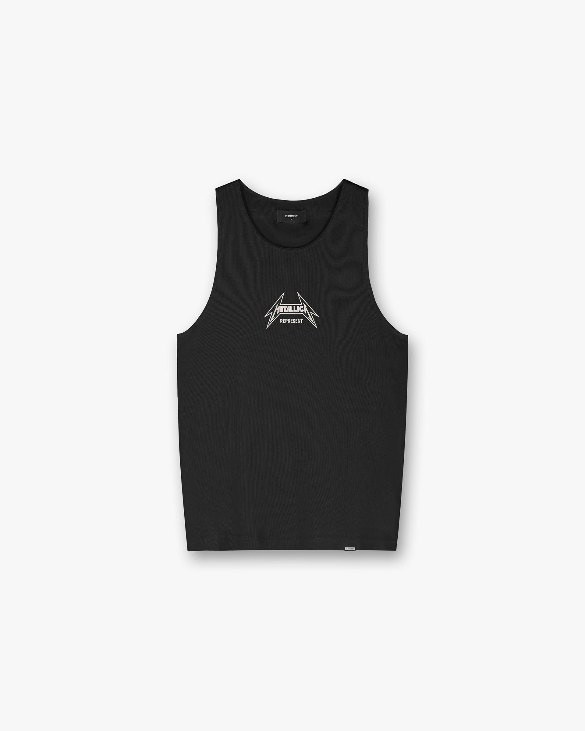 SS24 Other Represent X Metallica Local Crew Vest - Jet Black