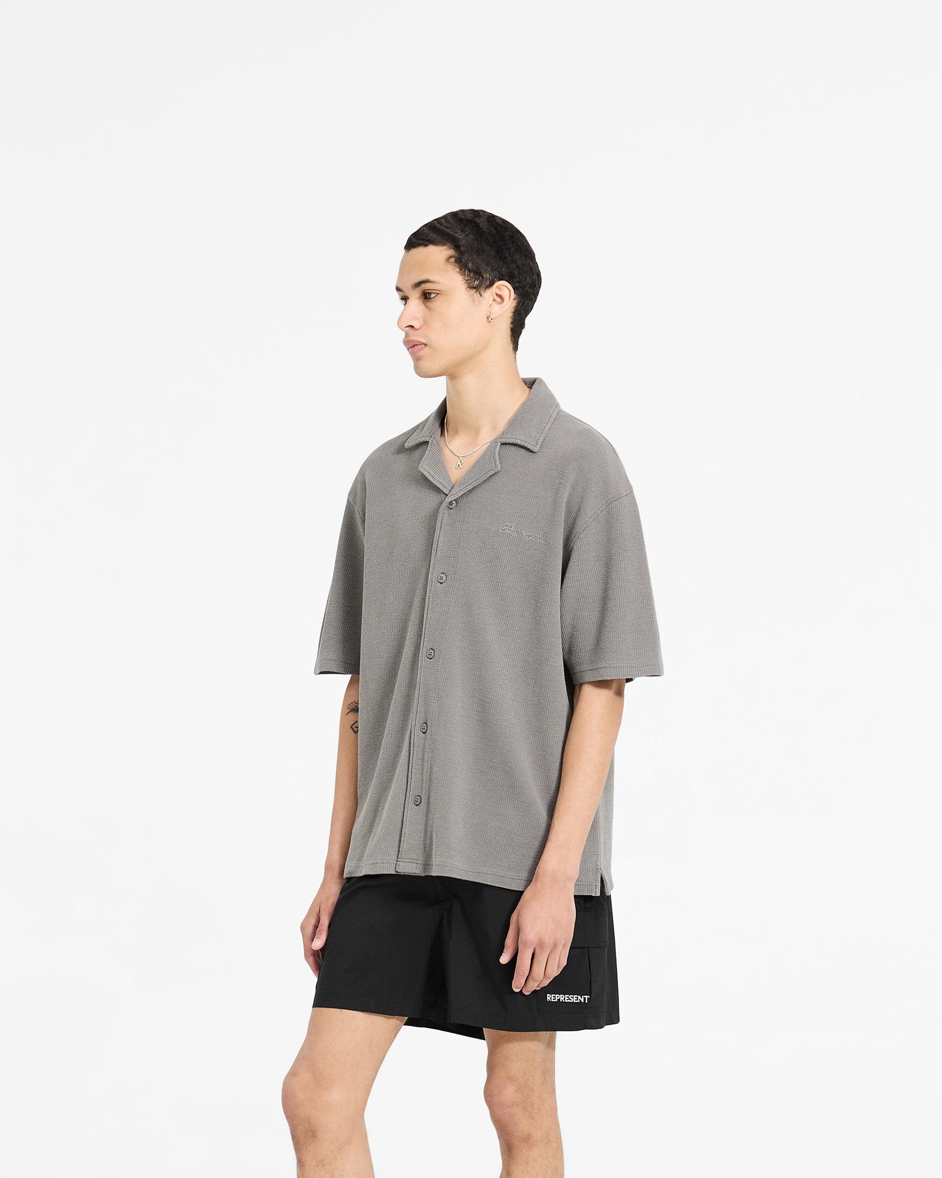 SC24 Waffle Shirt - Ultimate Grey